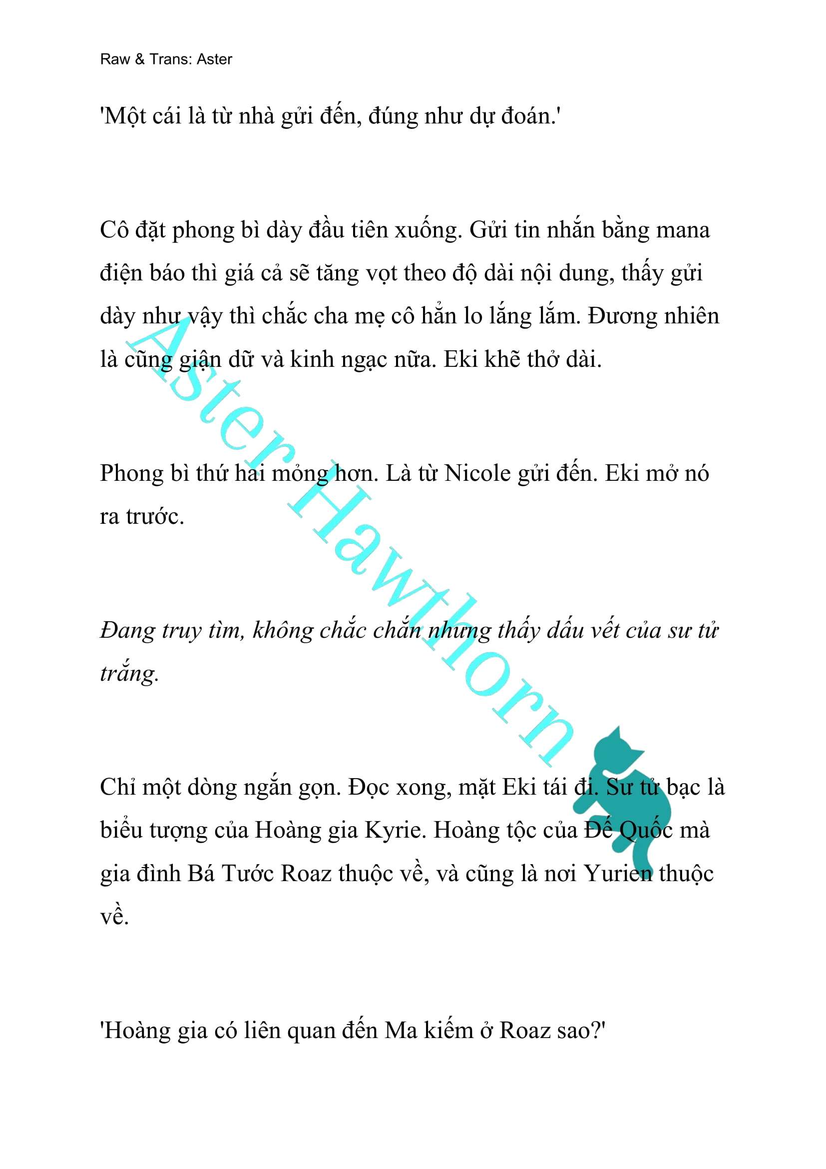 [NOVEL] Đóa Hoa Cầm Kiếm Chap 20 - Trang 2