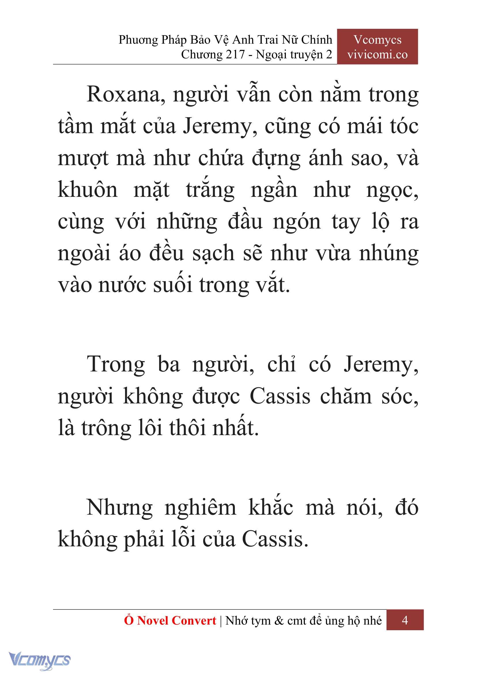 [Novel] Phương Pháp Bảo Vệ Anh Trai Nữ Chính Chap 217 - Trang 2