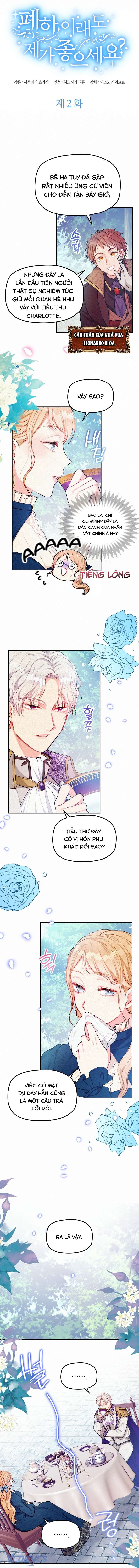 Bệ Hạ , Thần Như Vậy Ngài Vẫn Thích Thần Sao? Chap 2 - Trang 3