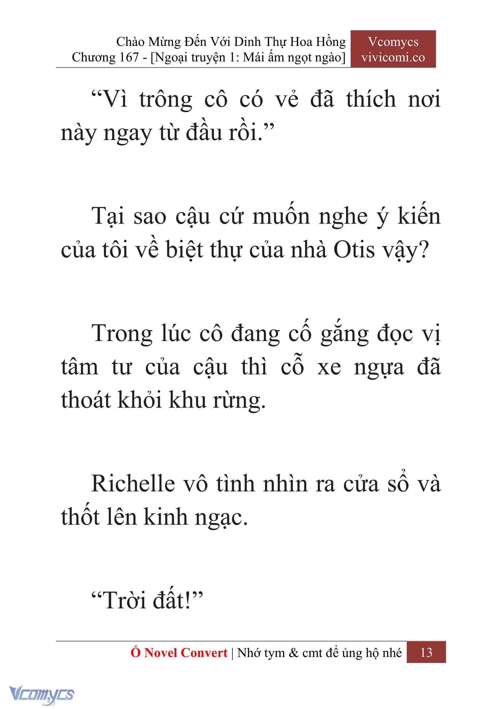 [Novel] Chào Mừng Đến Với Dinh Thự Hoa Hồng Chap 167 - Trang 2