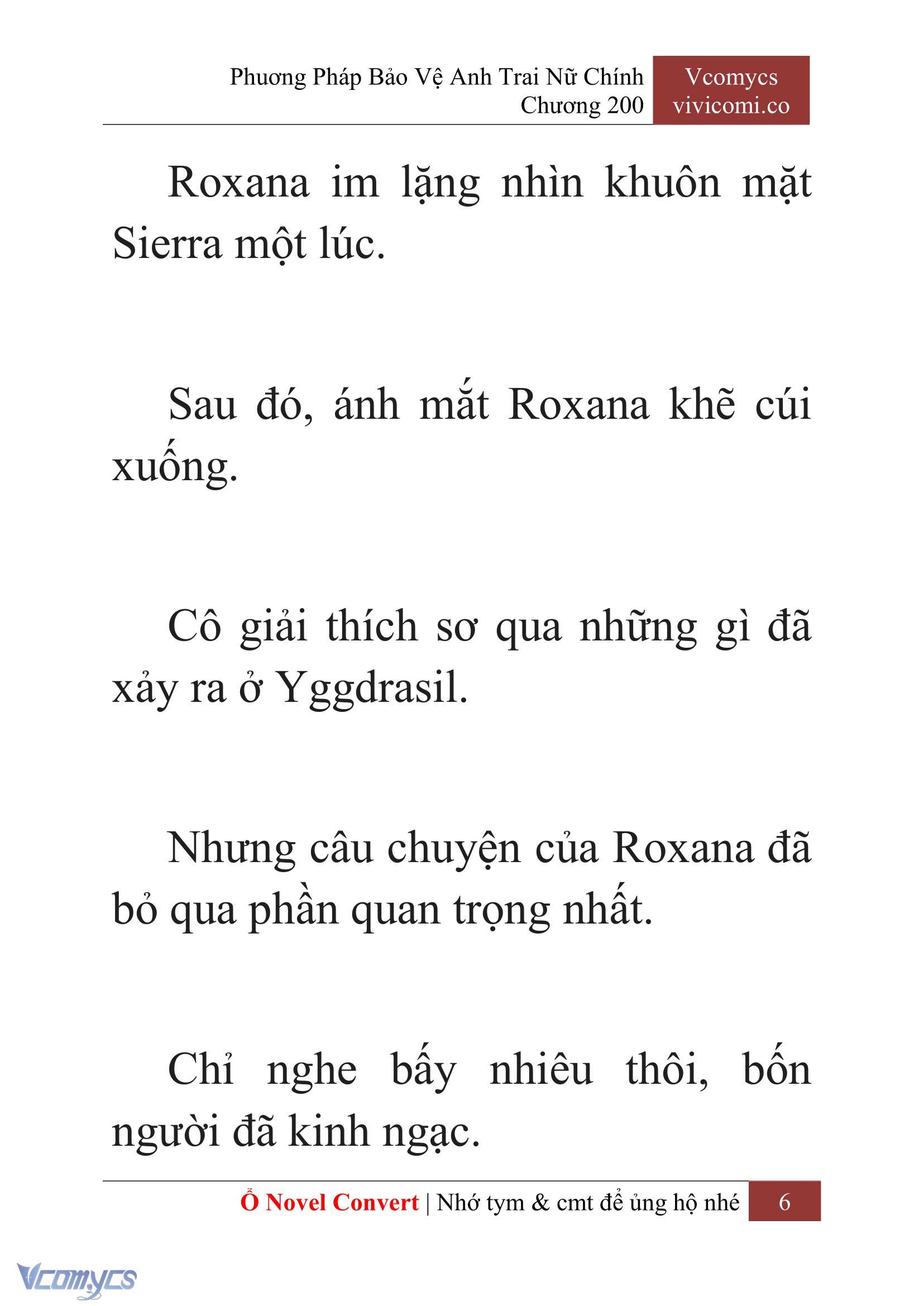 [Novel] Phương Pháp Bảo Vệ Anh Trai Nữ Chính Chap 200 - Trang 2