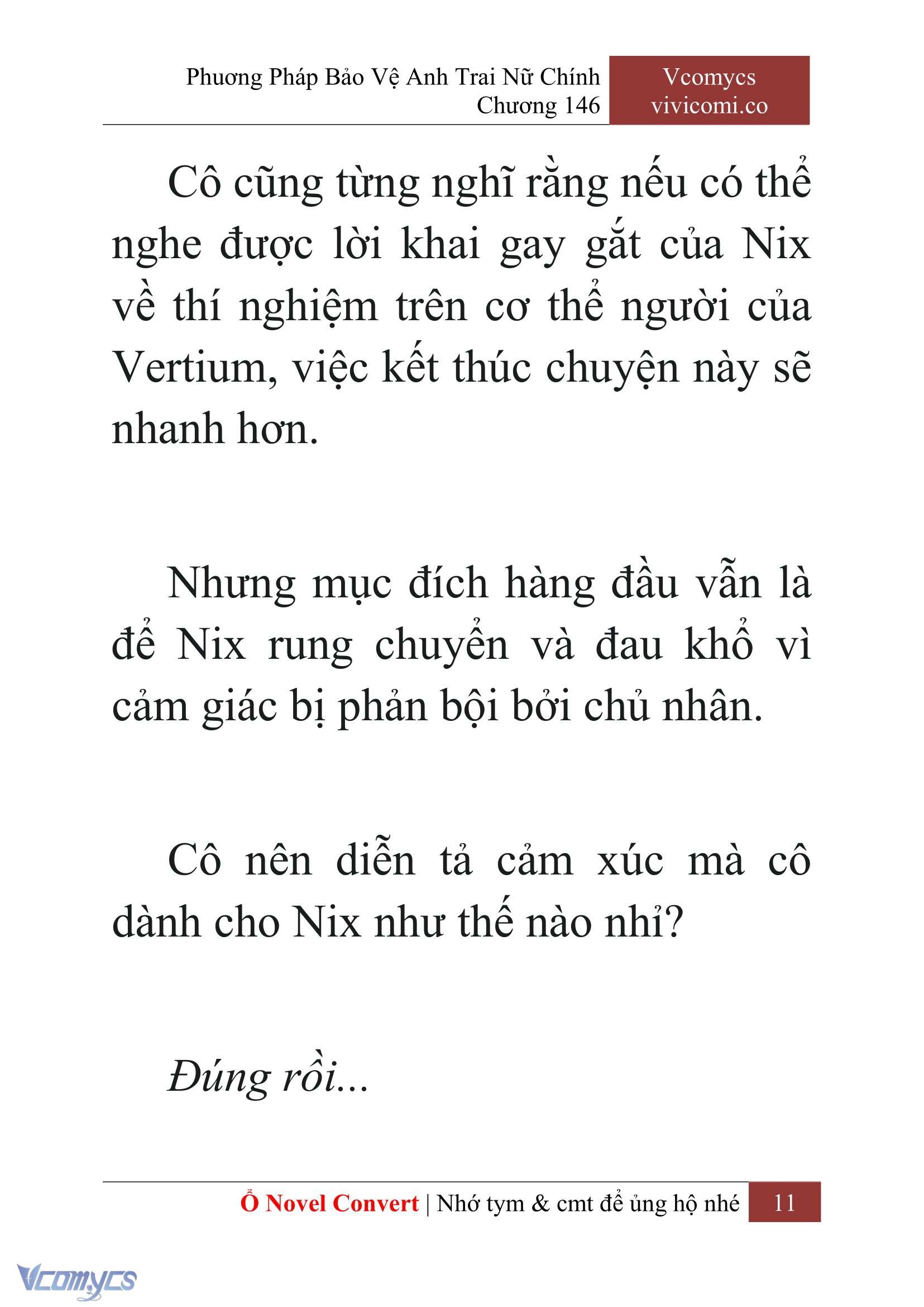 [Novel] Phương Pháp Bảo Vệ Anh Trai Nữ Chính Chap 146 - Trang 2