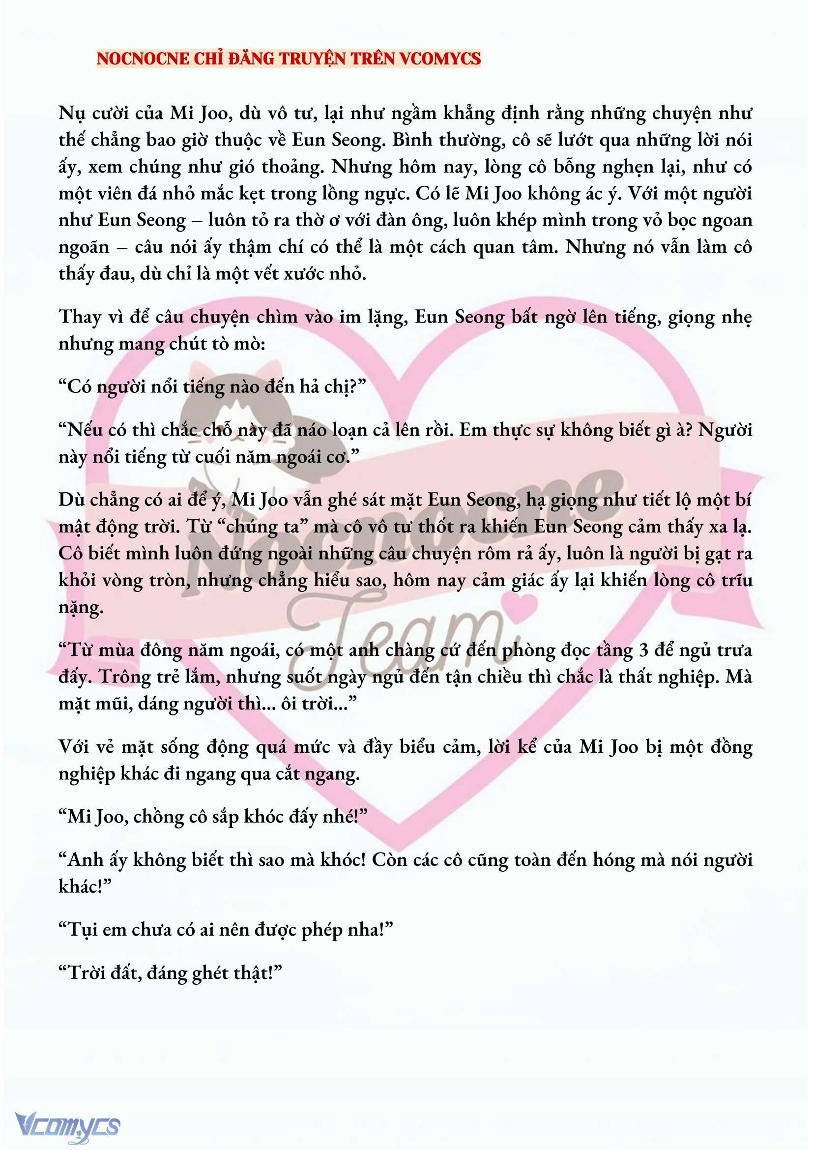 [FULL] [NOVEL] CHÚNG TA KẾT THÚC VÀO MÙA THU Chap 3 - Trang 2