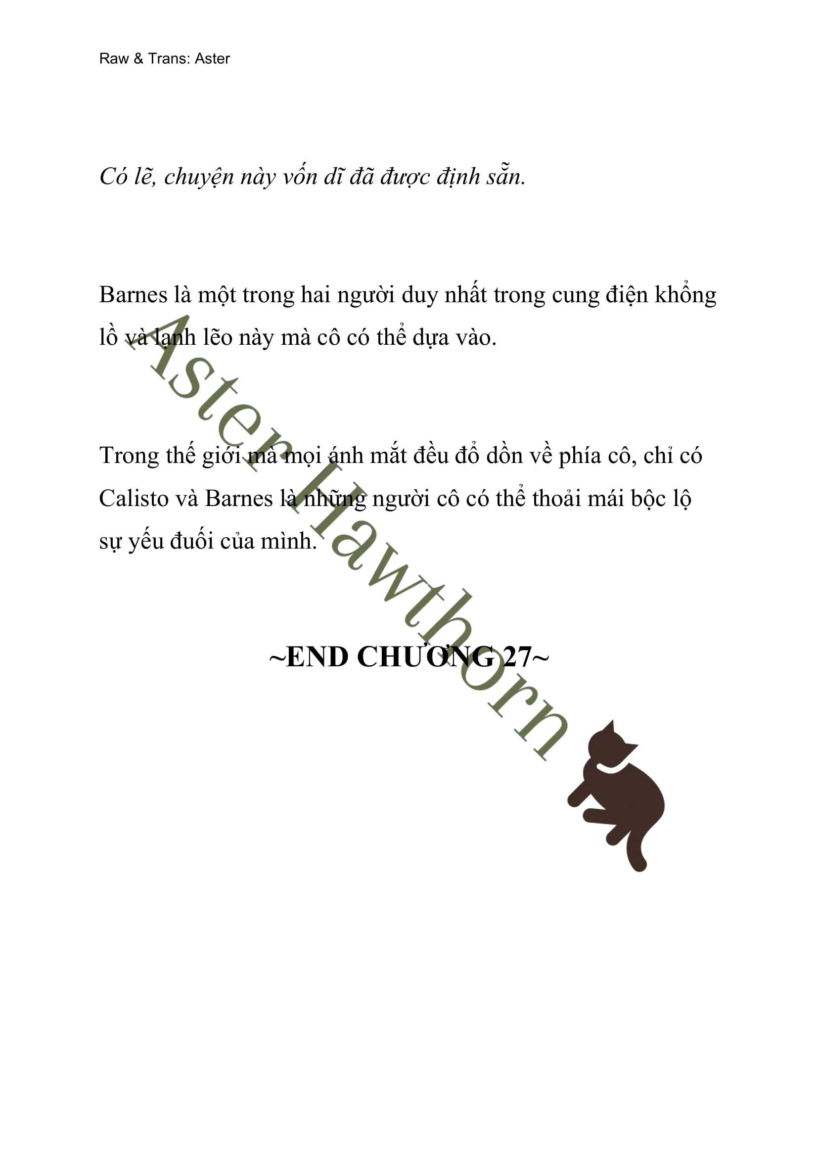 [NOVEL] Ngoại Truyện Cách Để Em Bảo Vệ Anh Chap 27 - Trang 2