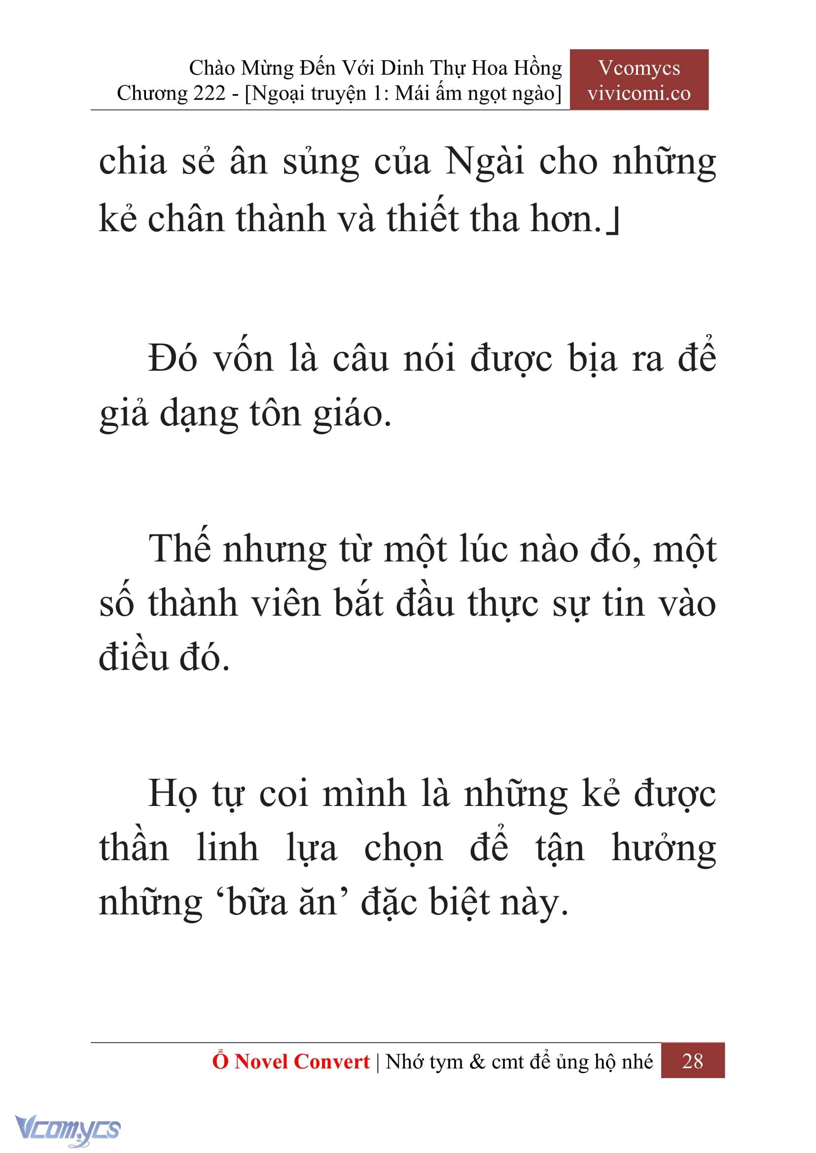[Novel] Chào Mừng Đến Với Dinh Thự Hoa Hồng Chap 222 - Trang 2