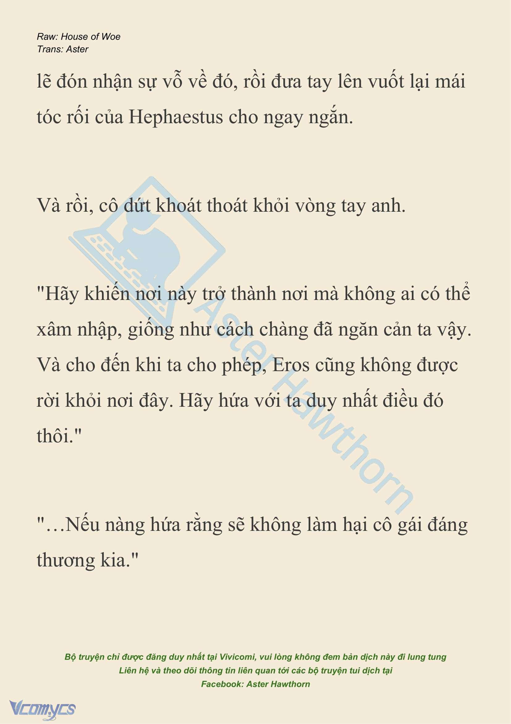 [NOVEL] Dành Cho Các Nữ Thần: Dành cho Psyche Chap 38 - Next Chap 39