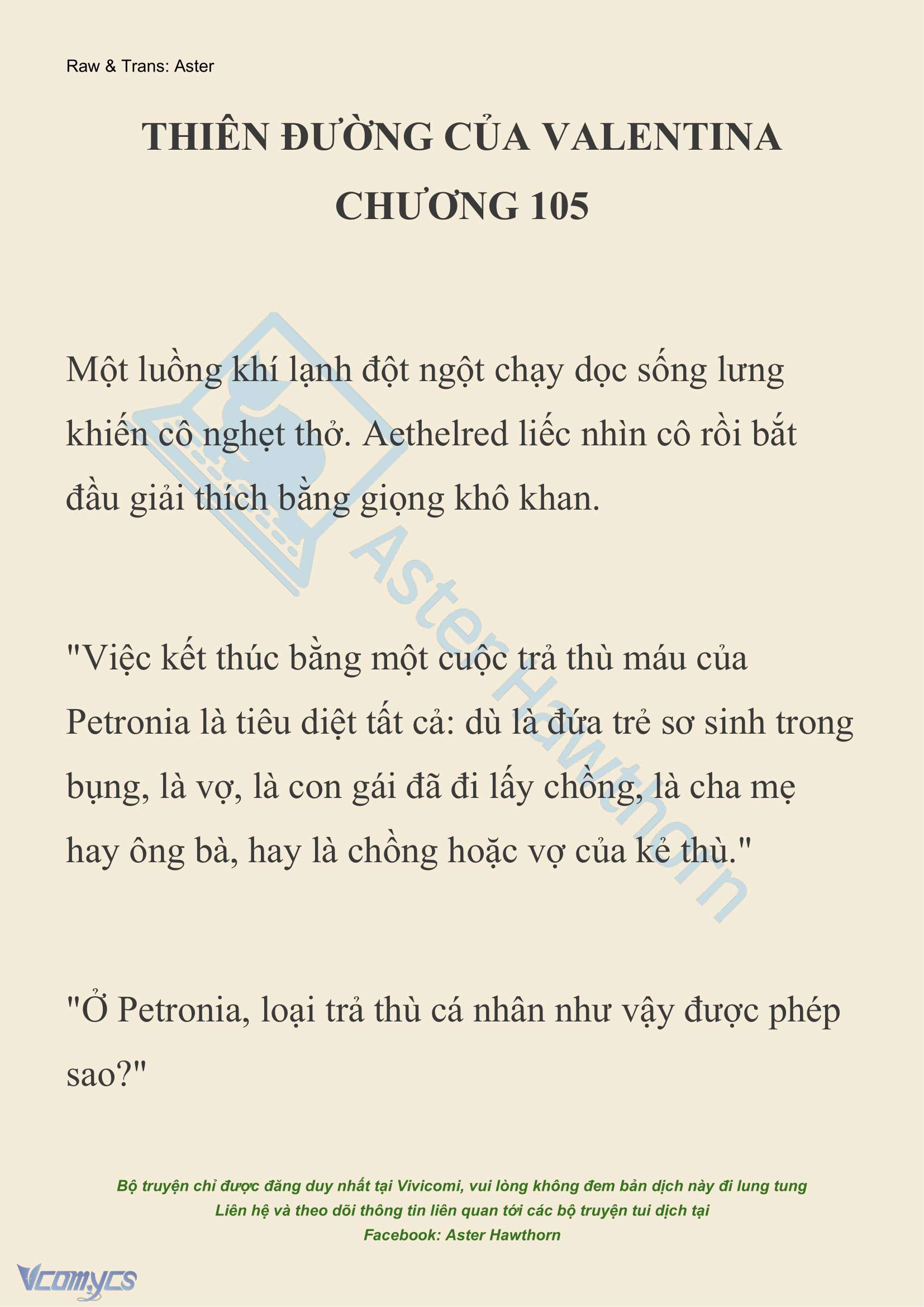 [NOVEL] Thiên Đường Của Valentina Chap 105 - Trang 2