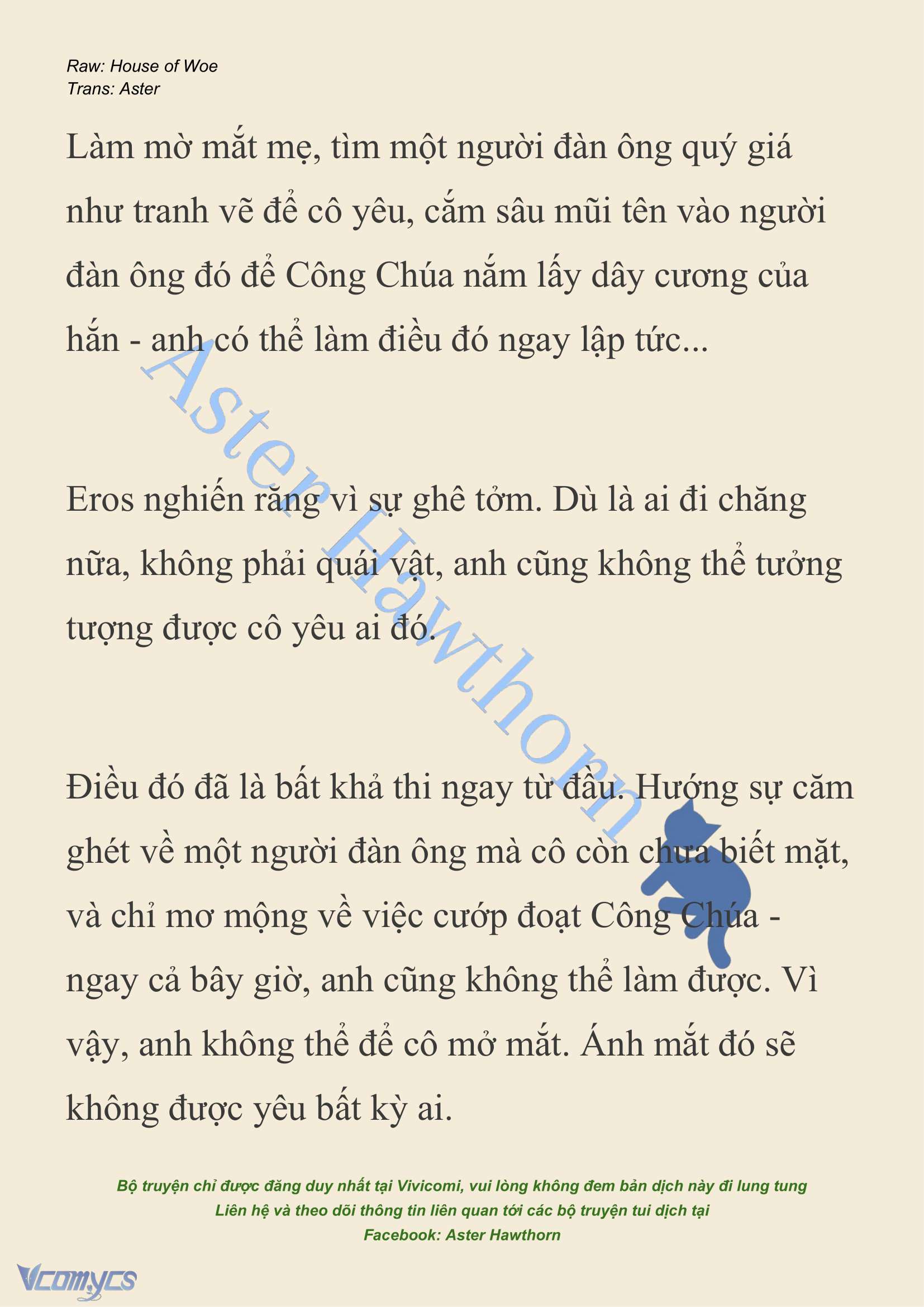 [NOVEL] Dành Cho Các Nữ Thần: Dành cho Psyche Chap 10 - Trang 2