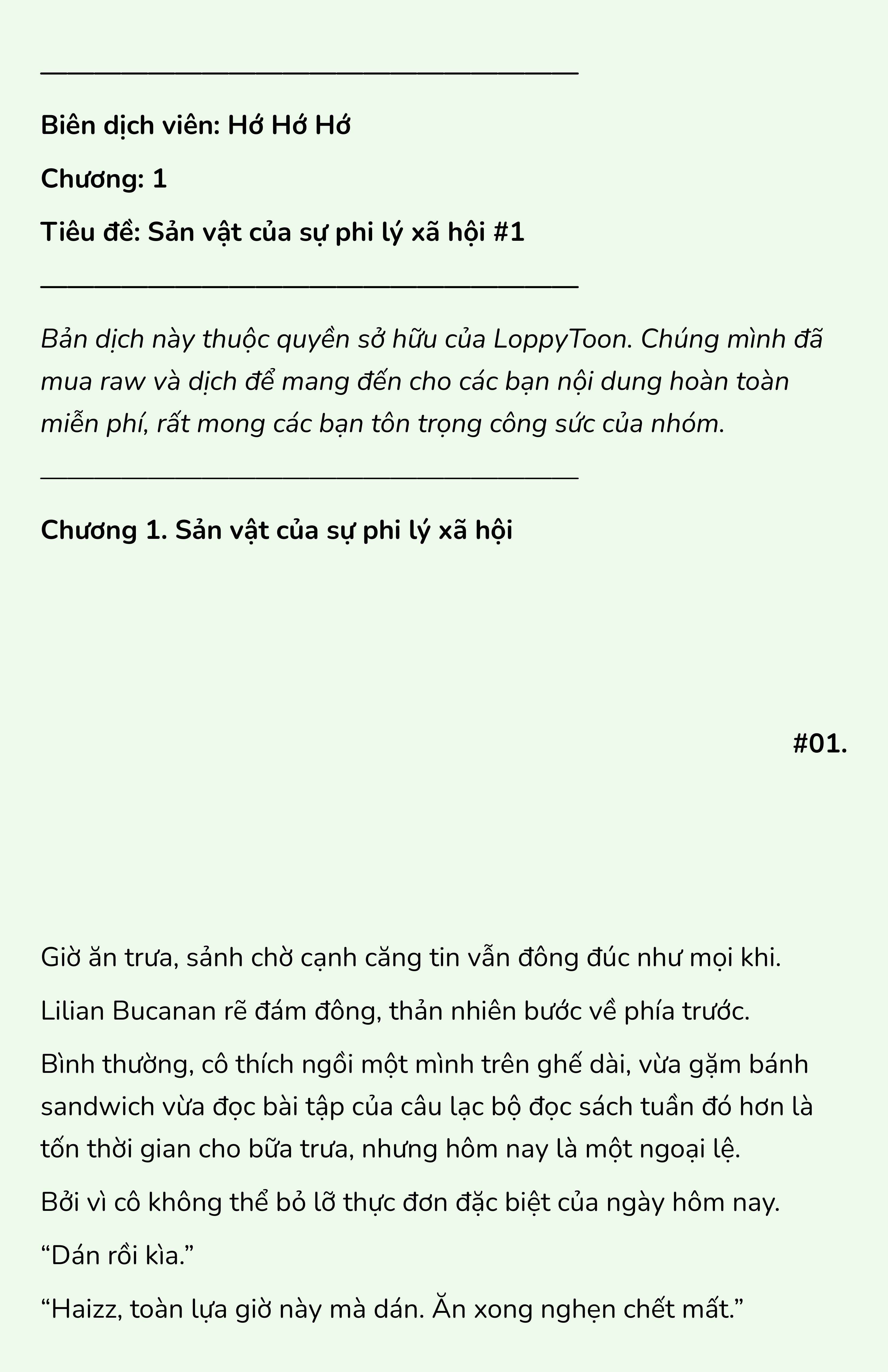 [Novel] Người Bạn Cùng Phòng Tâm Thần Của Tôi Chap 1 - Trang 2