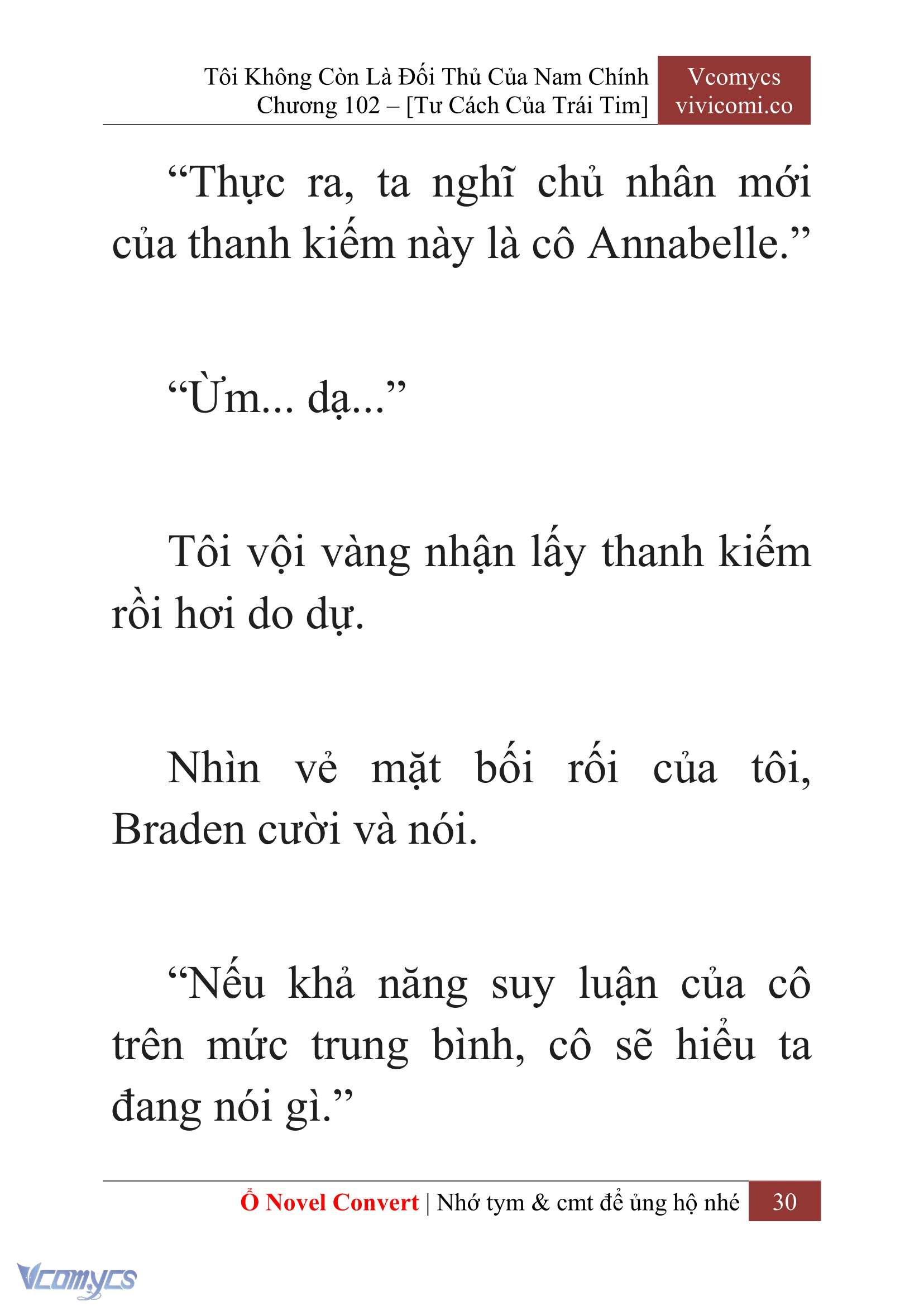 [Novel] Tôi Không Còn Là Đối Thủ Của Nam Chính Chap 102 - Trang 2