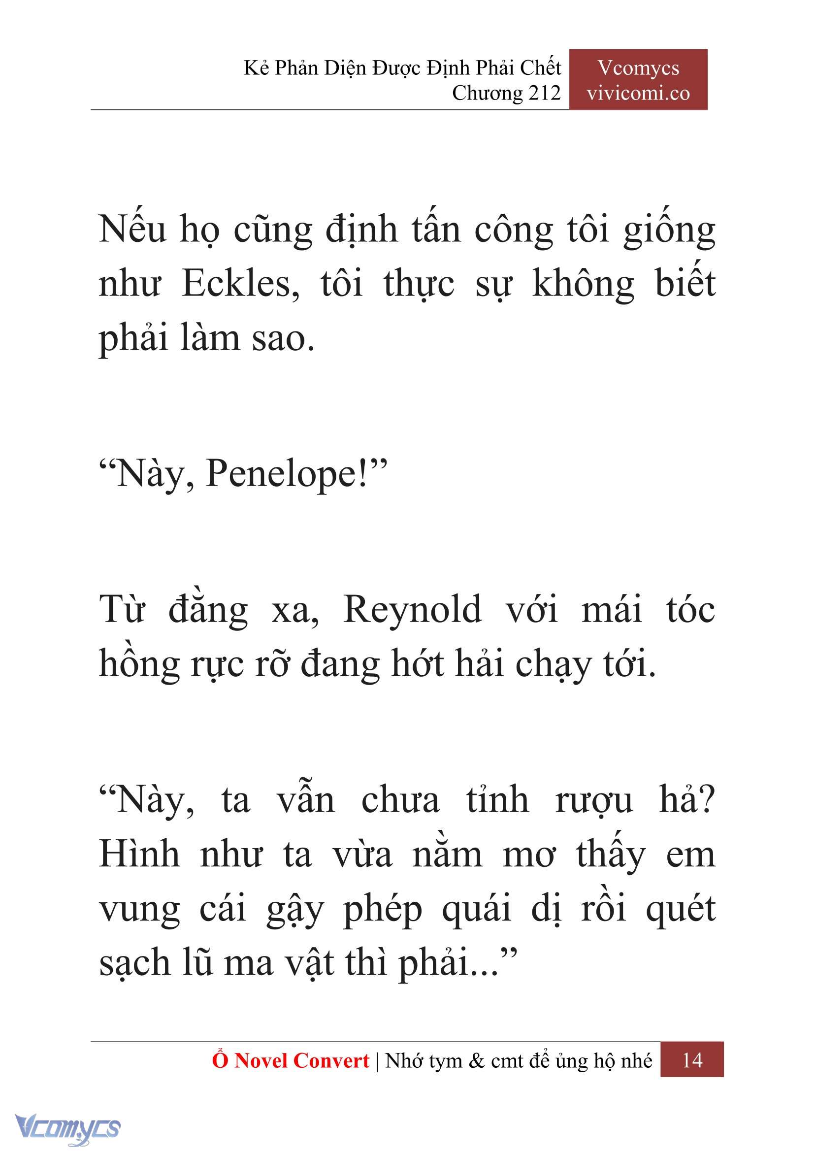 [Novel] Kẻ Phản Diện Được Định Phải Chết Chap 212 - Trang 2