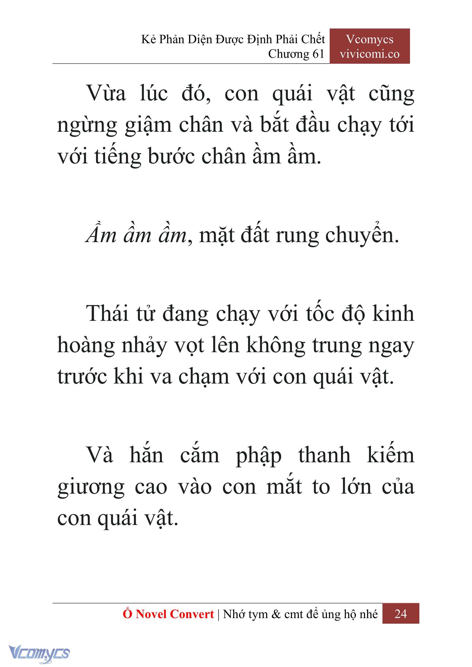 [Novel] Kẻ Phản Diện Được Định Phải Chết Chap 61 - Trang 2