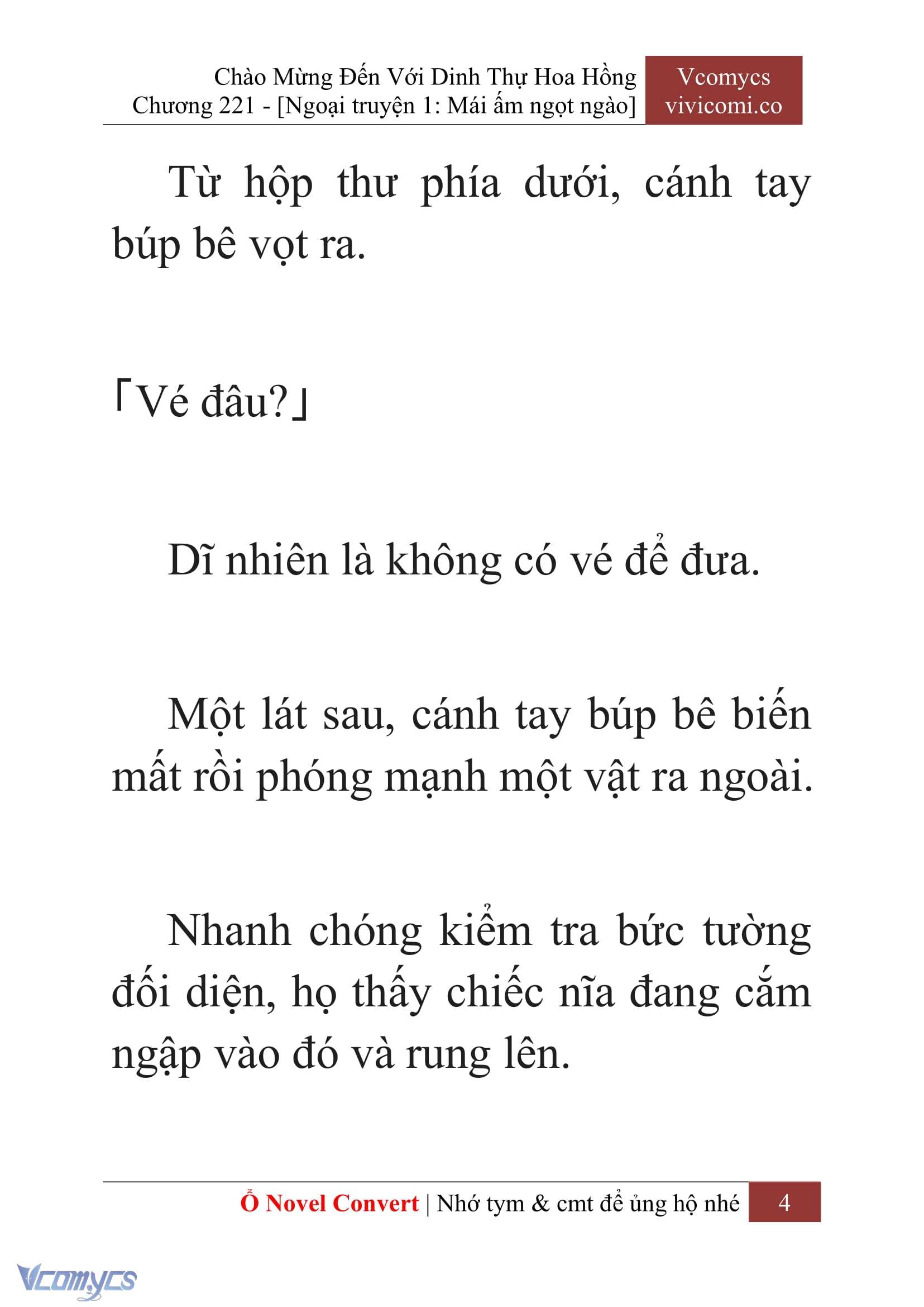 [Novel] Chào Mừng Đến Với Dinh Thự Hoa Hồng Chap 221 - Trang 2