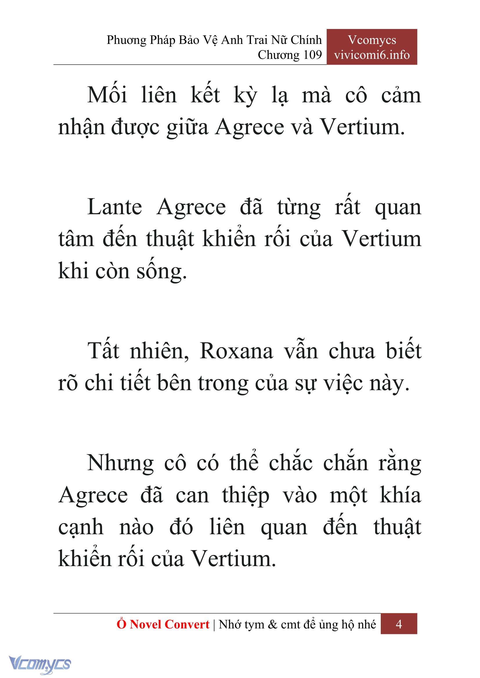 [Novel] Phương Pháp Bảo Vệ Anh Trai Nữ Chính Chap 109 - Trang 2