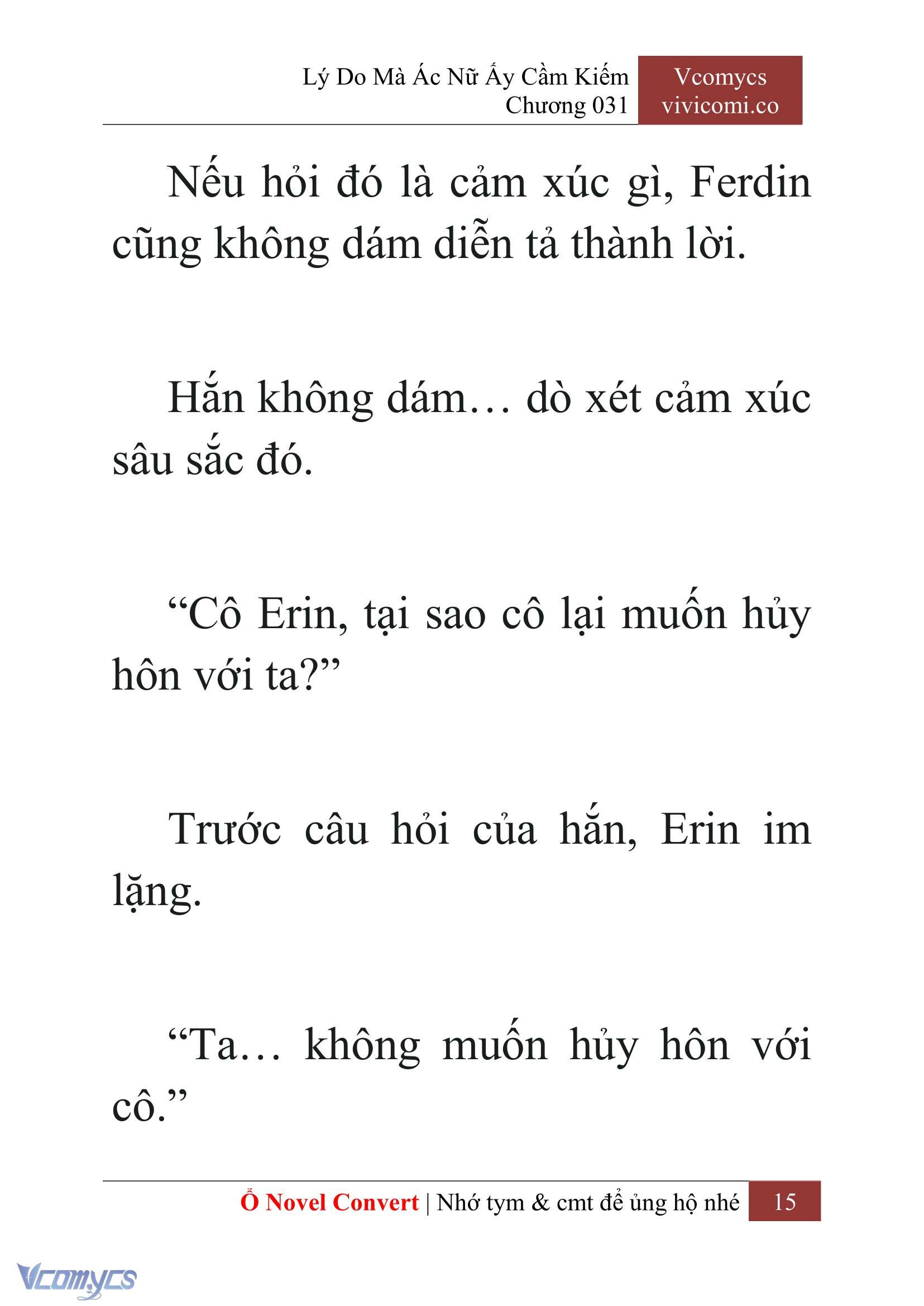 [Novel] Lý Do Mà Ác Nữ Ấy Cầm Kiếm Chap 31 - Trang 2