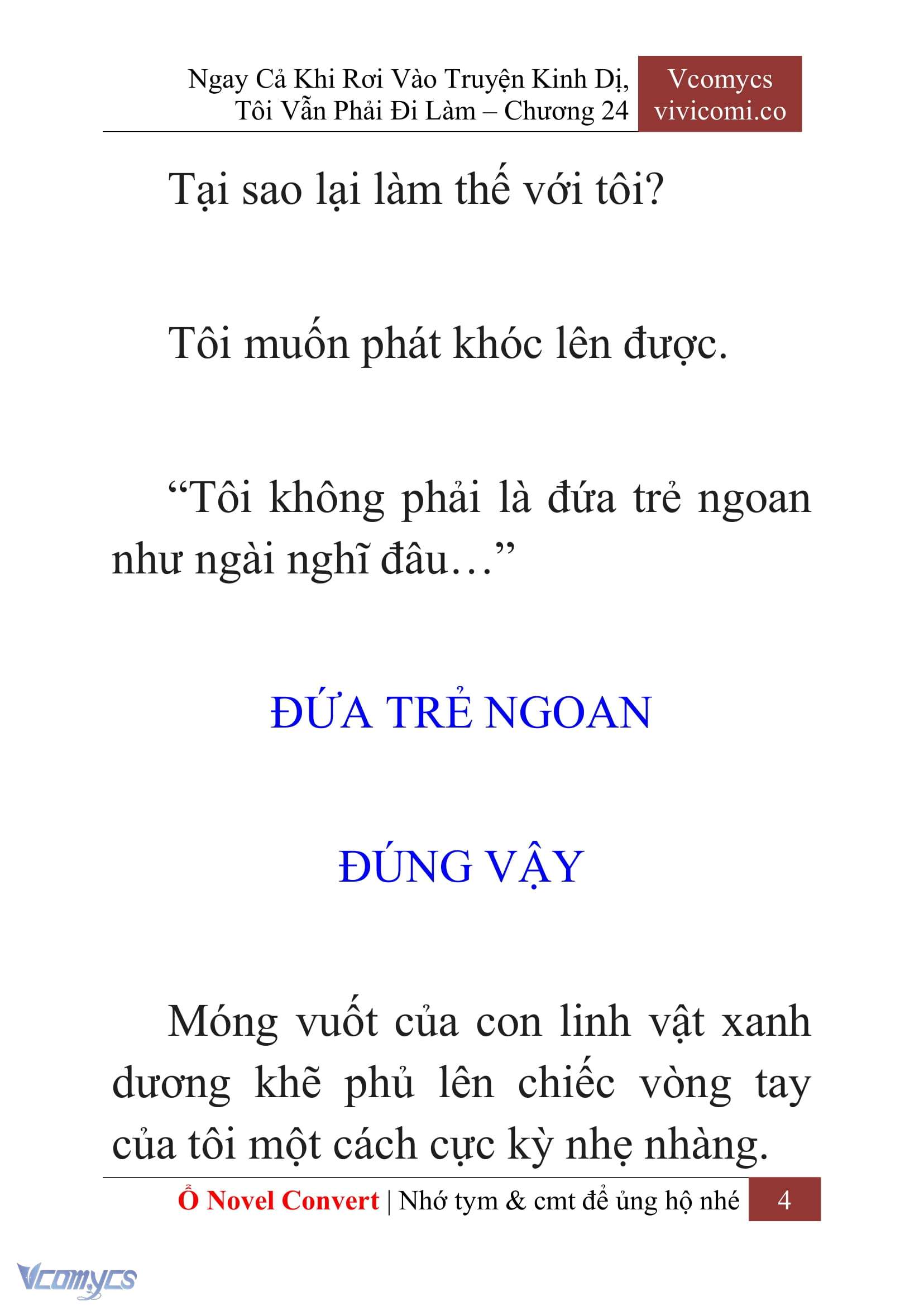 [Novel] Ngay Cả Khi Rơi Vào Truyện Kinh Dị, Tôi Vẫn Phải Đi Làm Chap 24 - Trang 2