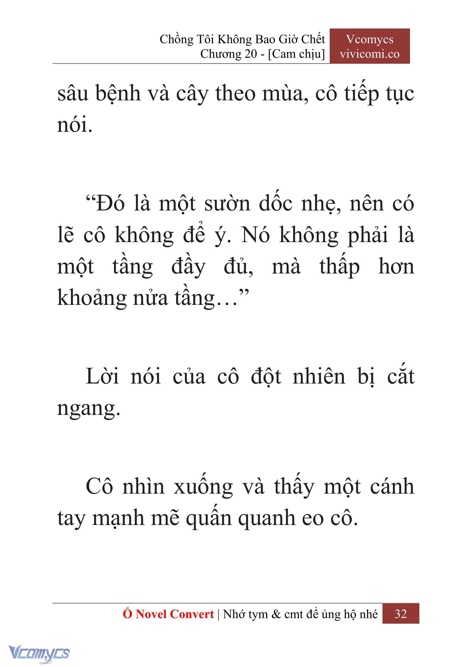 [Novel] Chồng Tôi Không Bao Giờ Chết Chap 20 - Trang 2