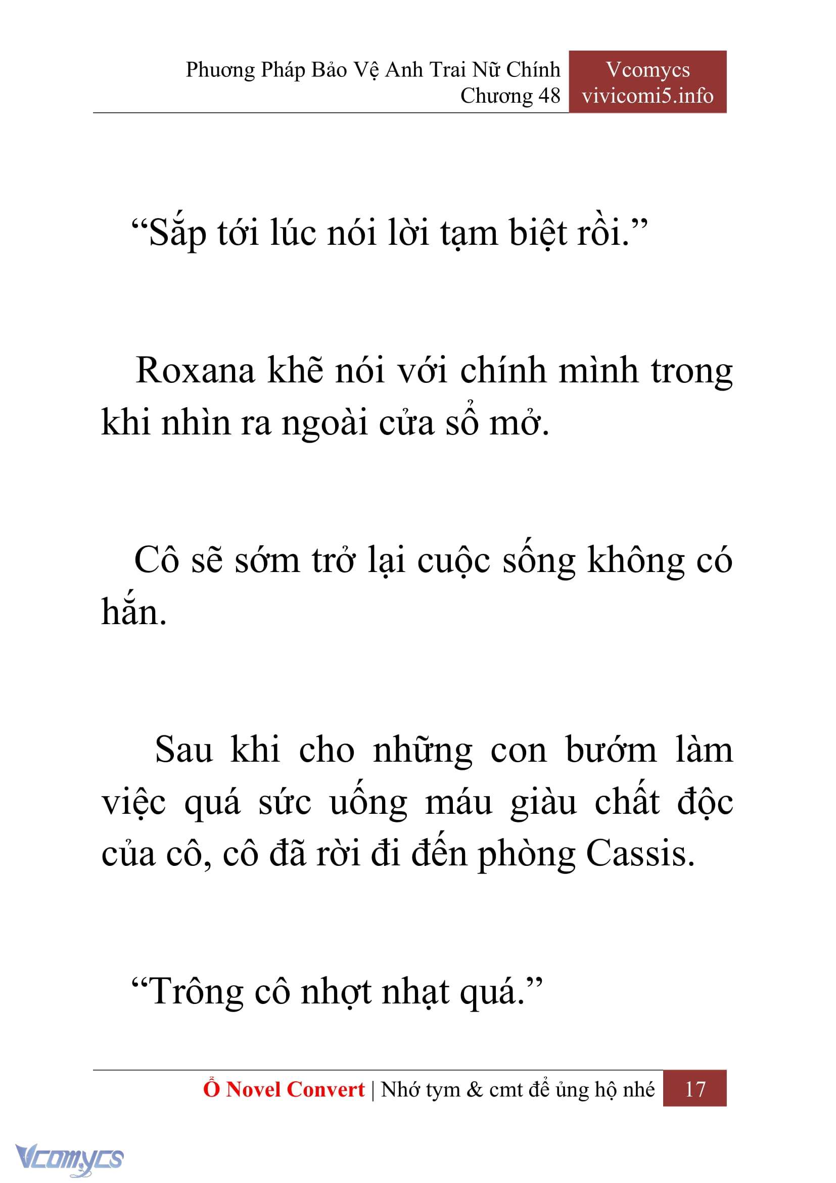 [Novel] Phương Pháp Bảo Vệ Anh Trai Nữ Chính Chap 48 - Trang 2