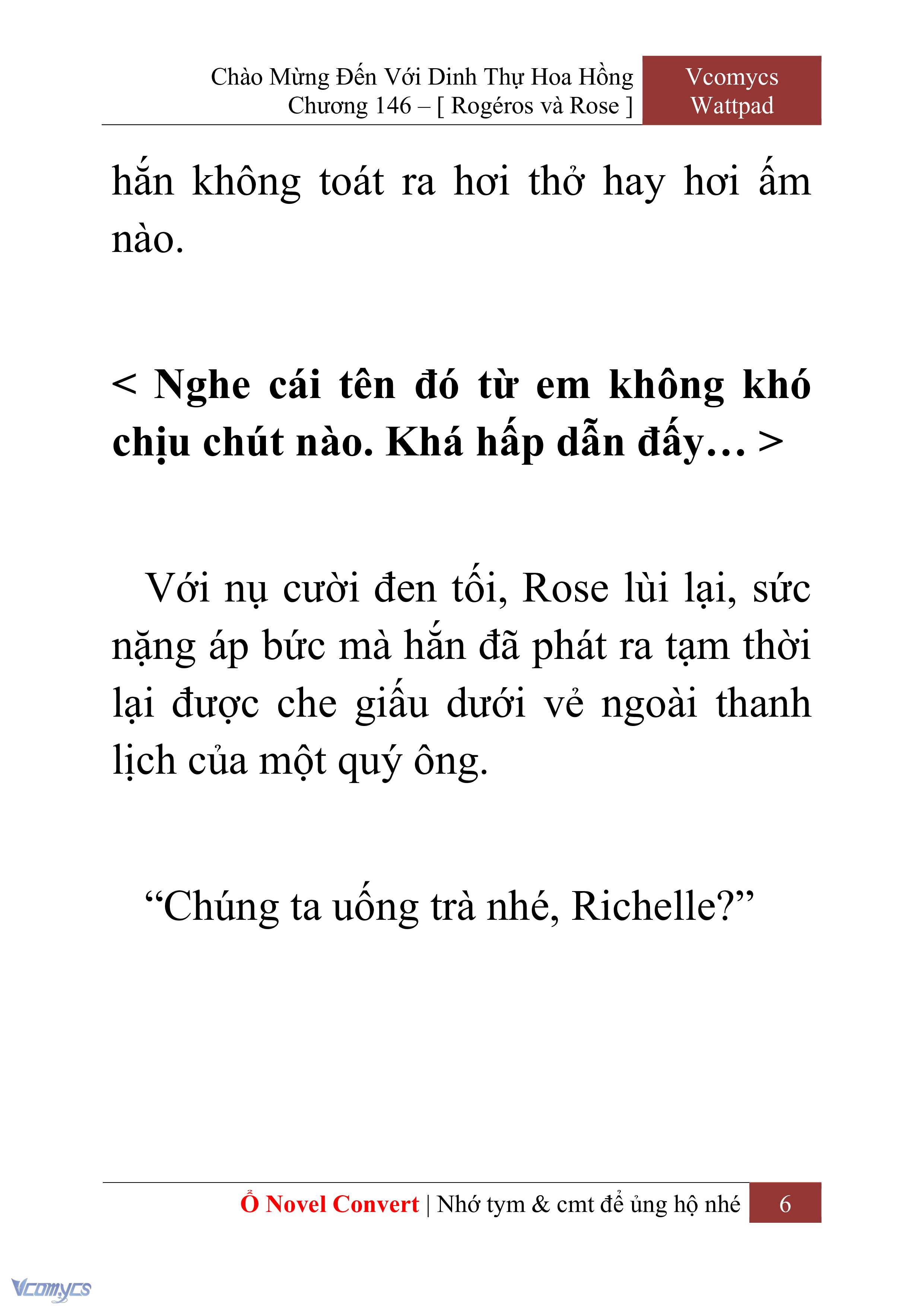 [Novel] Chào Mừng Đến Với Dinh Thự Hoa Hồng Chap 146 - Trang 2
