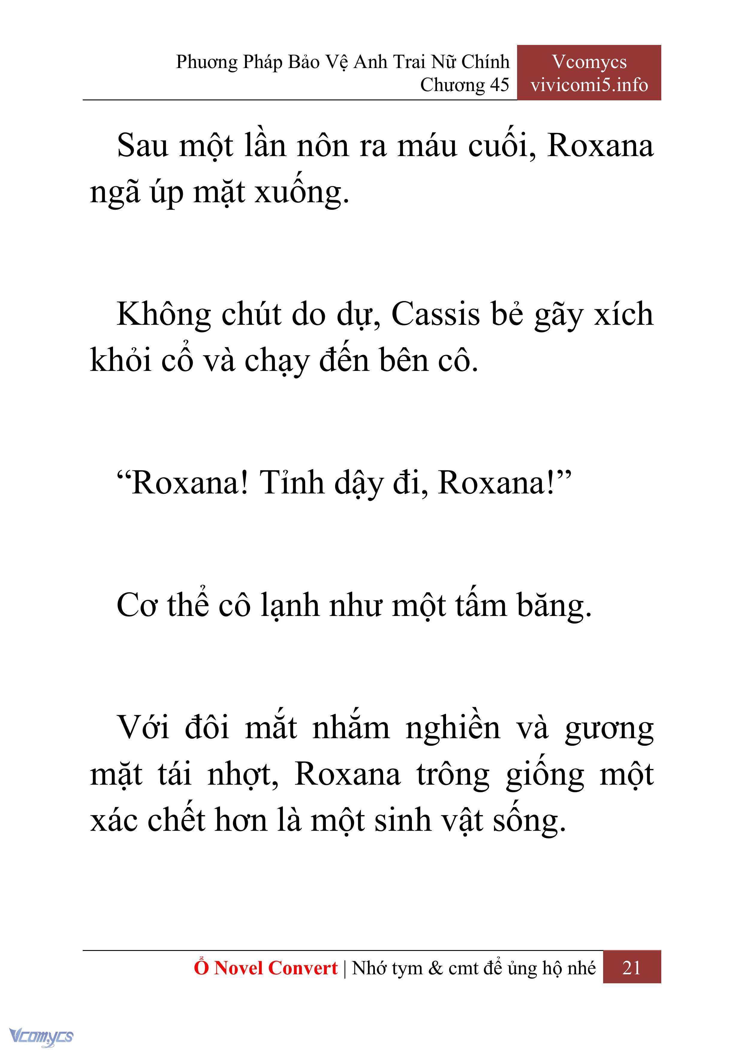 [Novel] Phương Pháp Bảo Vệ Anh Trai Nữ Chính Chap 45 - Trang 2