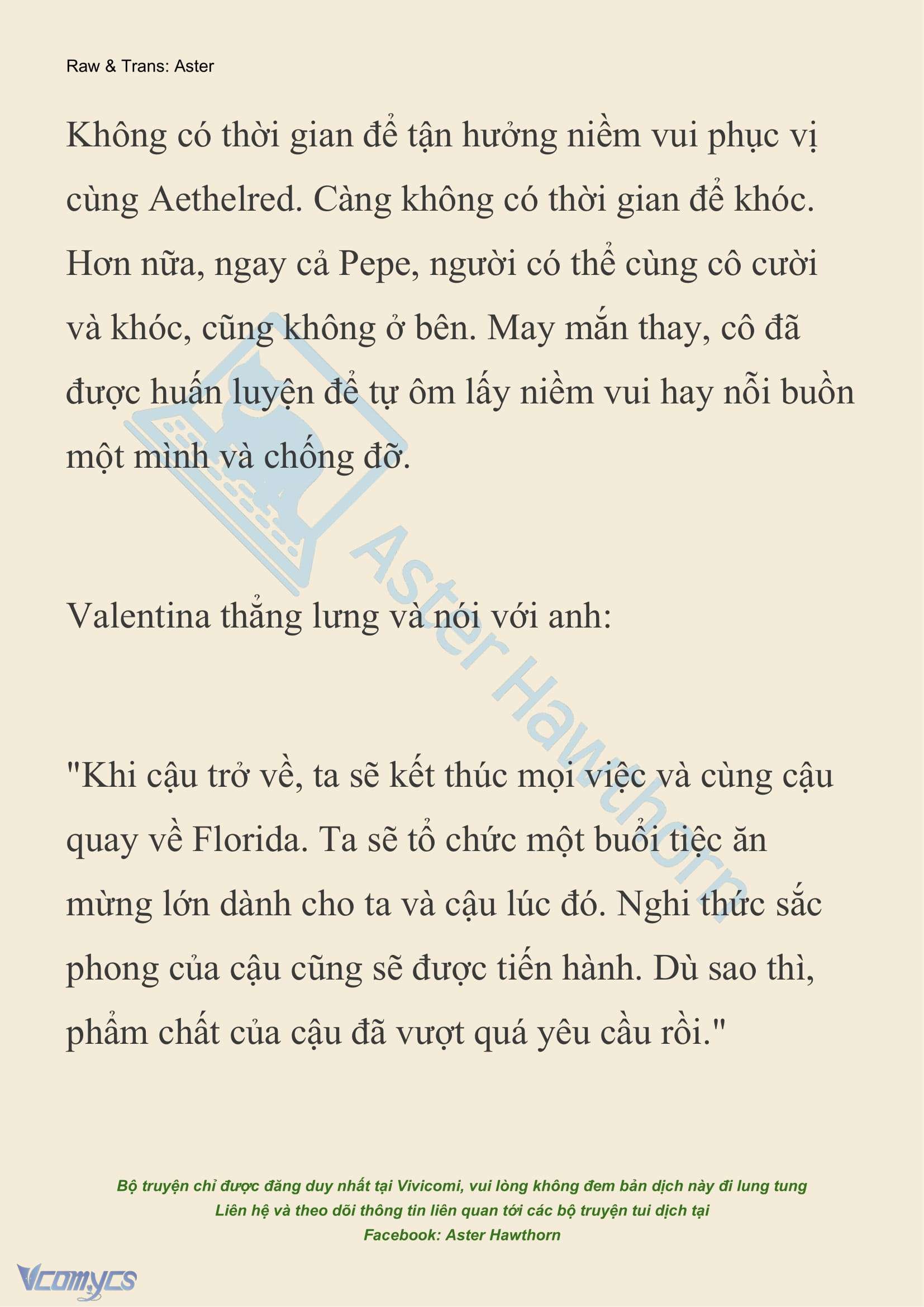 [NOVEL] Thiên Đường Của Valentina Chap 171 - Trang 2