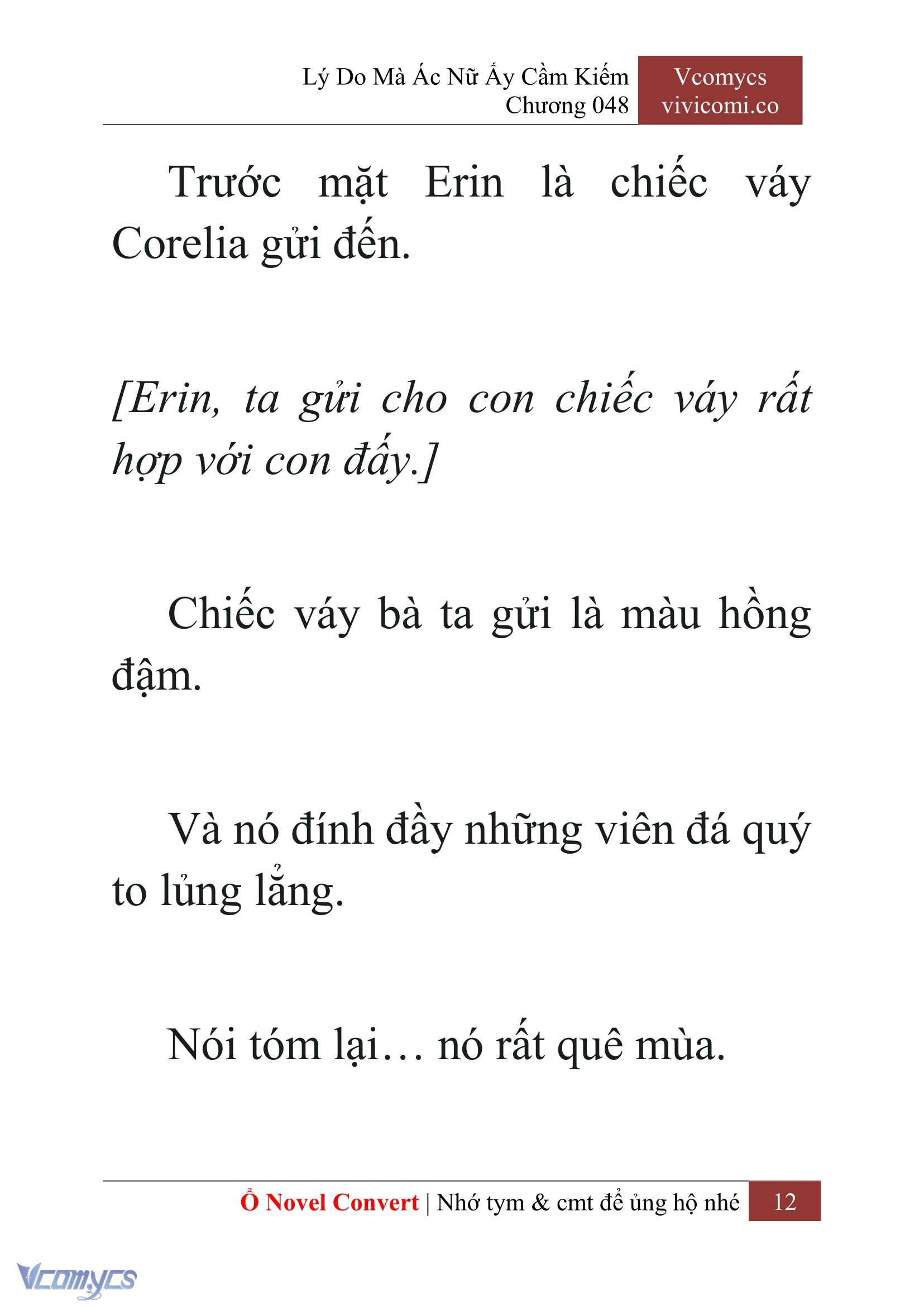 [Novel] Lý Do Mà Ác Nữ Ấy Cầm Kiếm Chap 48 - Trang 2