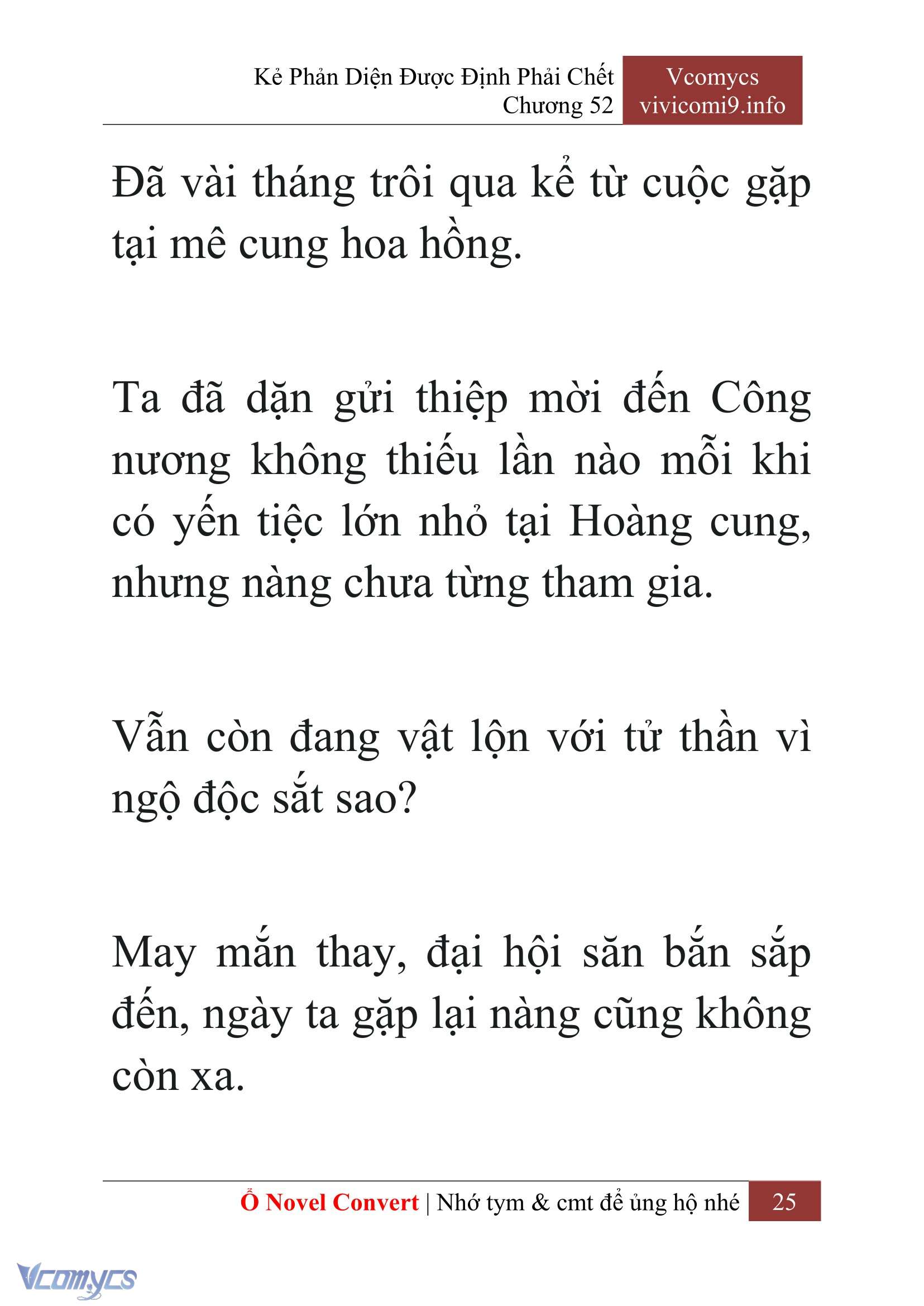 [Novel] Kẻ Phản Diện Được Định Phải Chết Chap 52 - Next Chap 53
