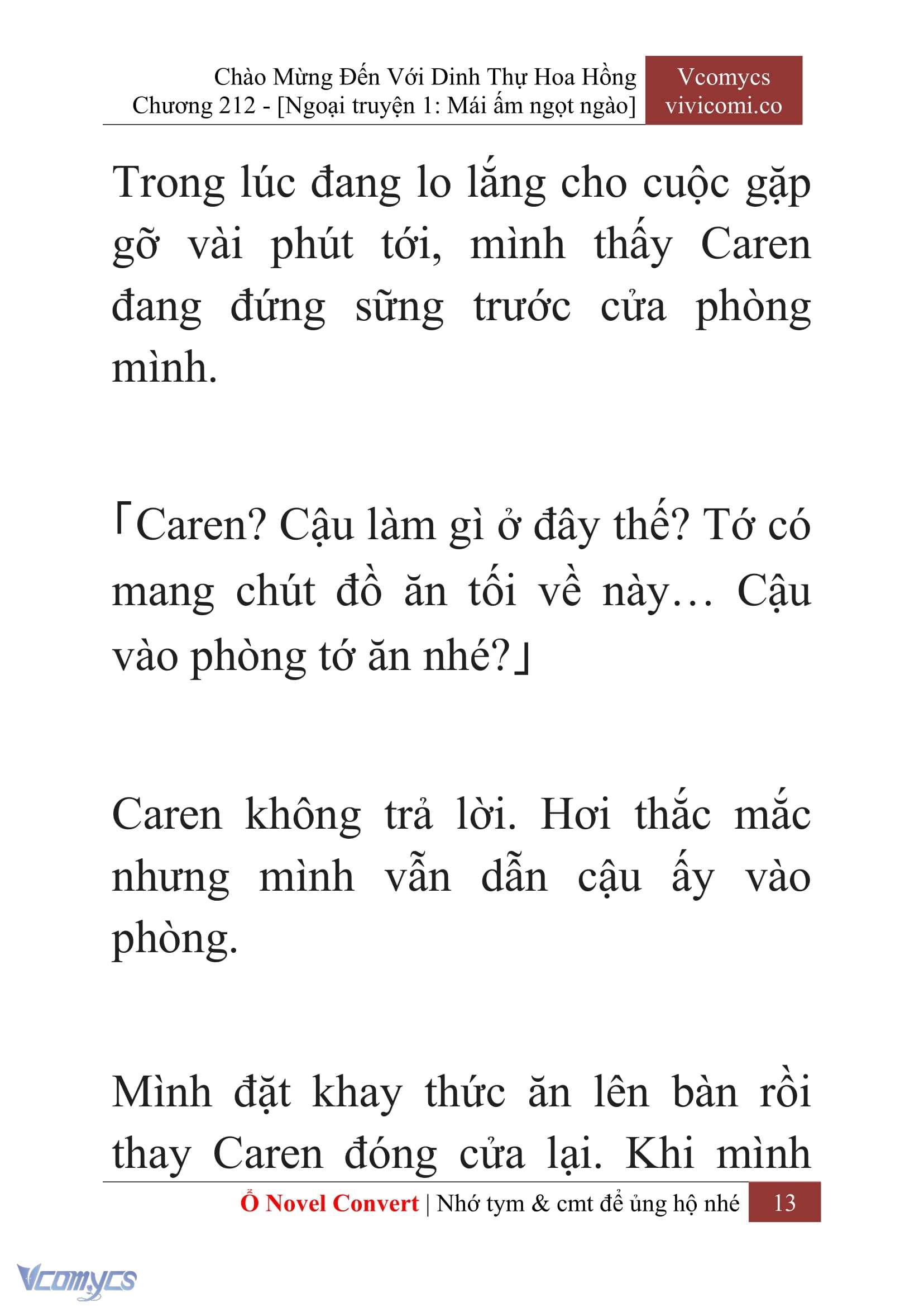 [Novel] Chào Mừng Đến Với Dinh Thự Hoa Hồng Chap 212 - Trang 2