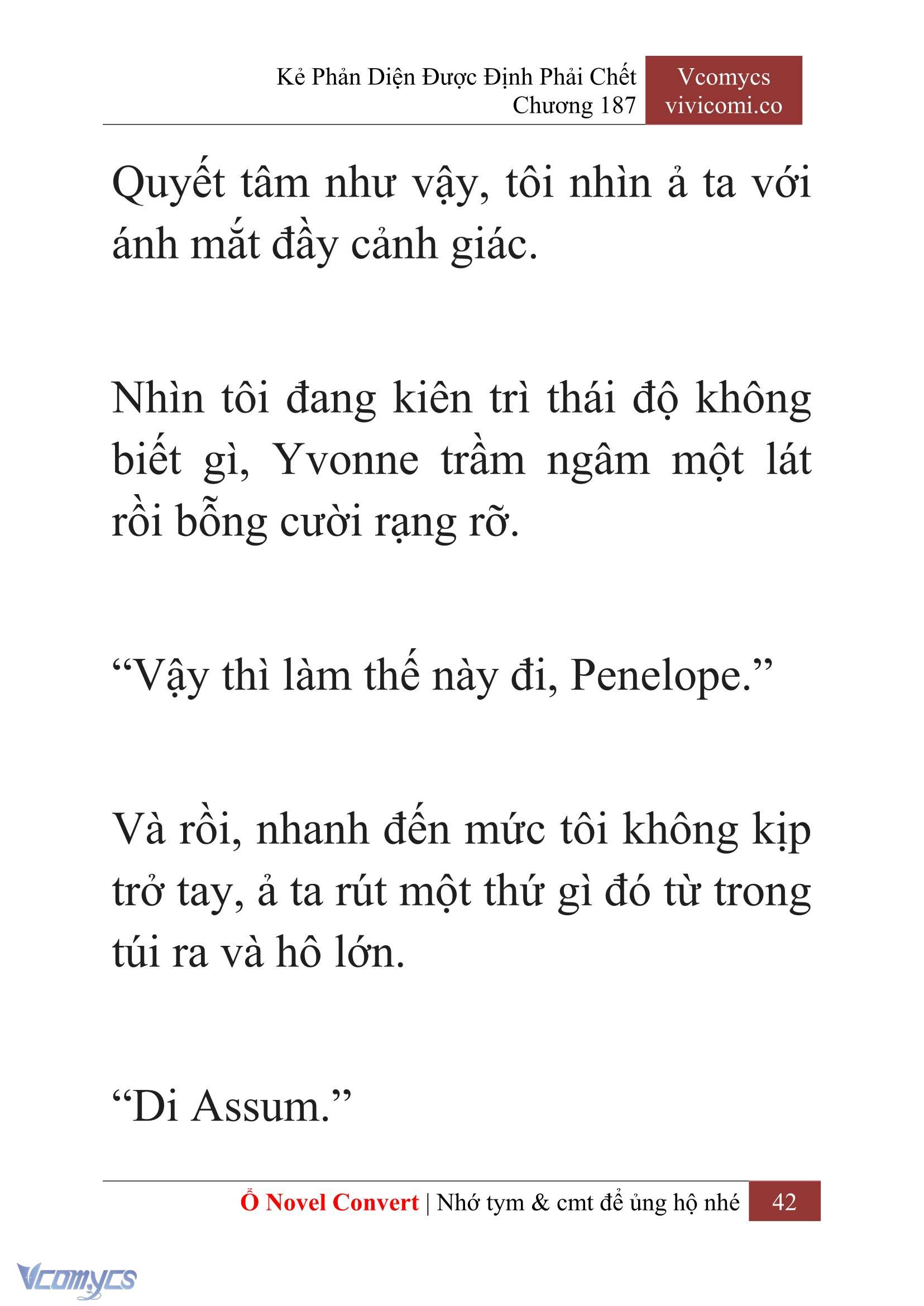 [Novel] Kẻ Phản Diện Được Định Phải Chết Chap 187 - Next Chap 188