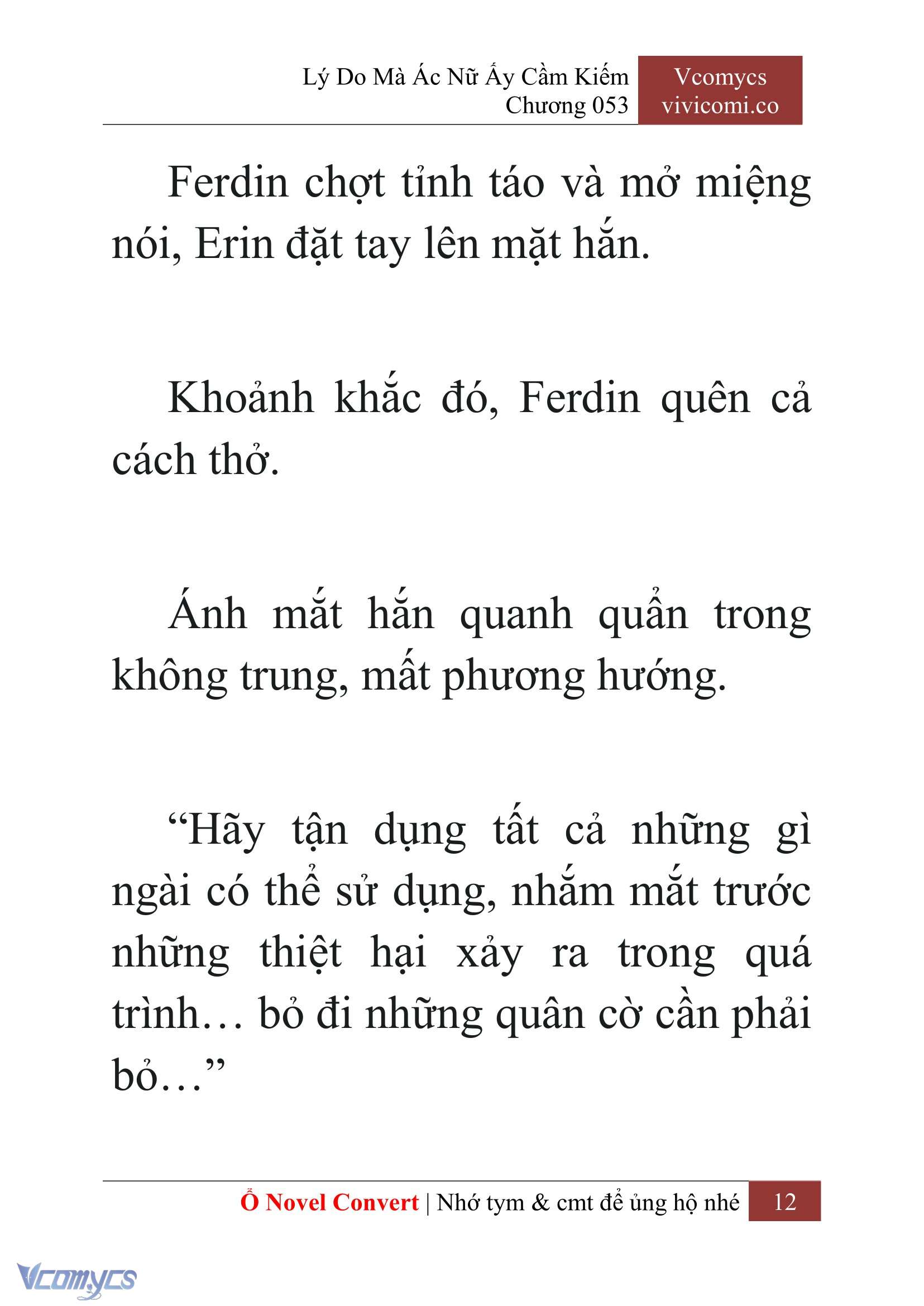 [Novel] Lý Do Mà Ác Nữ Ấy Cầm Kiếm Chap 53 - Trang 2