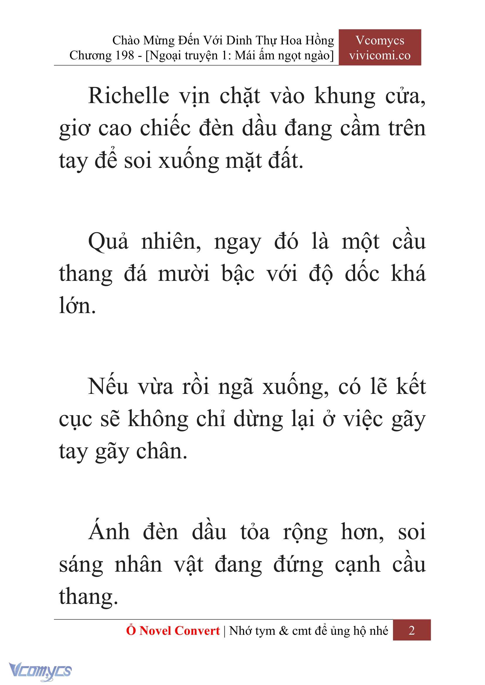 [Novel] Chào Mừng Đến Với Dinh Thự Hoa Hồng Chap 198 - Trang 2