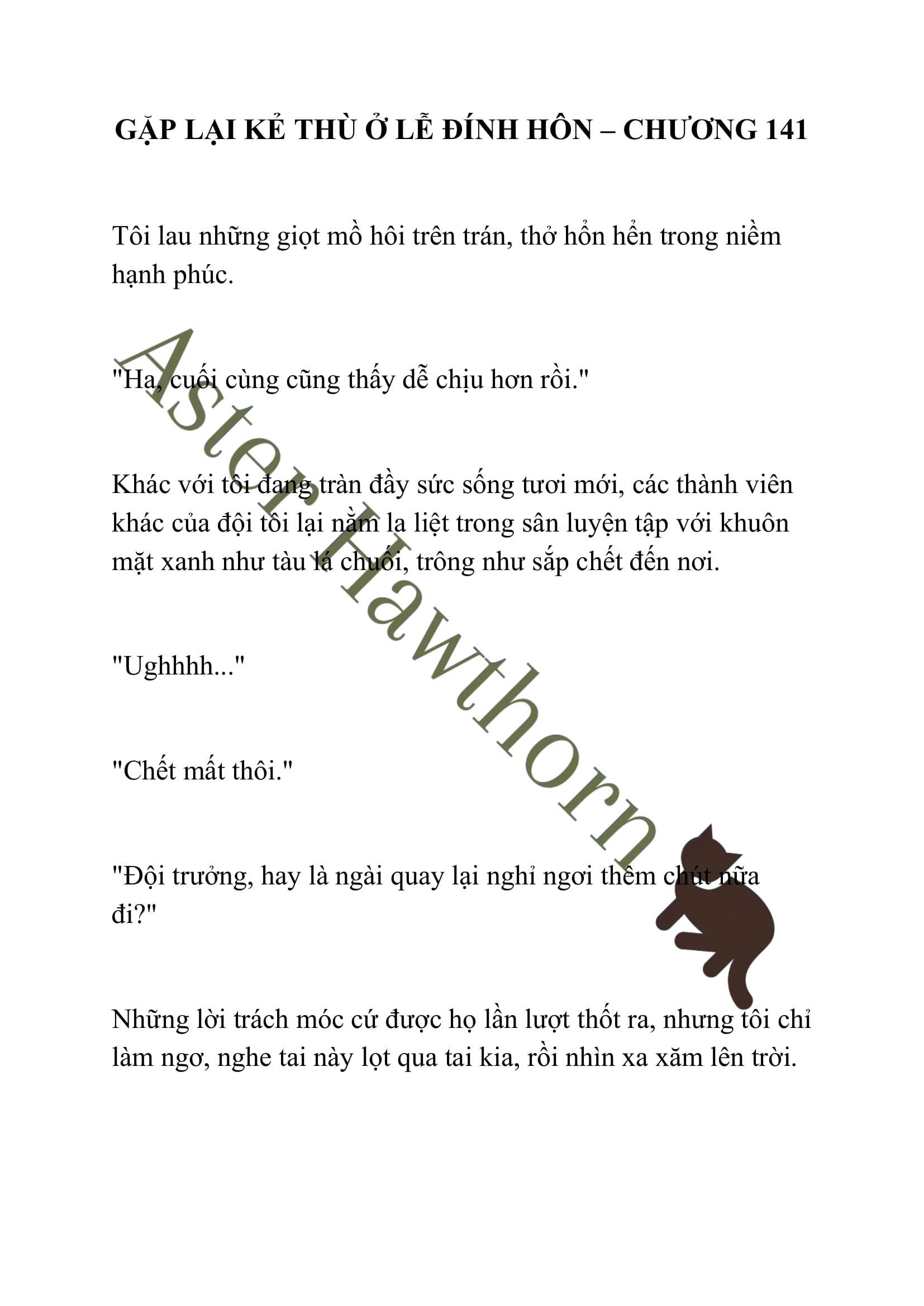 [NOVEL] Gặp Lại Kẻ Thù Ở Lễ Đính Hôn Chap 141 - Trang 2