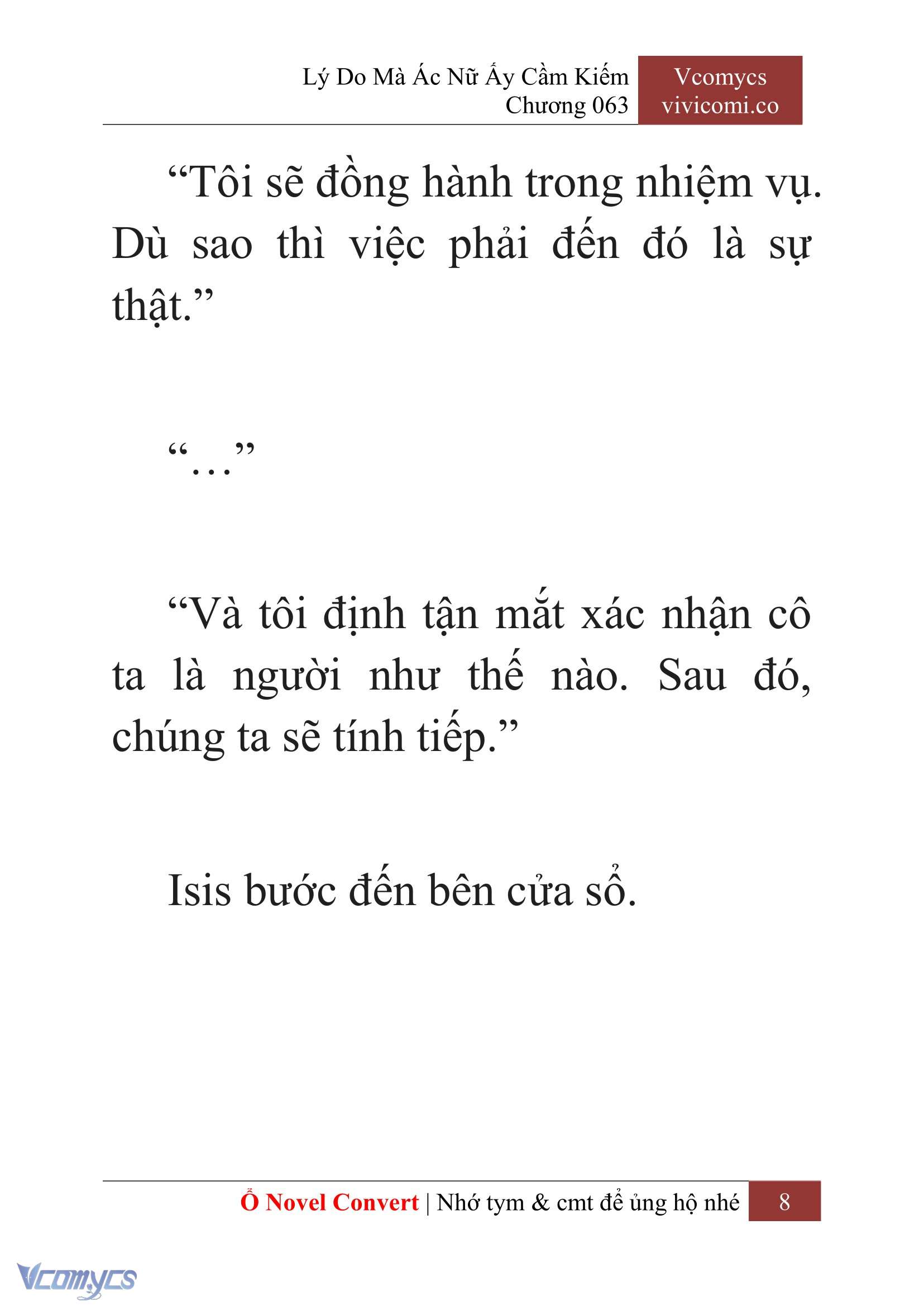 [Novel] Lý Do Mà Ác Nữ Ấy Cầm Kiếm Chap 63 - Trang 2