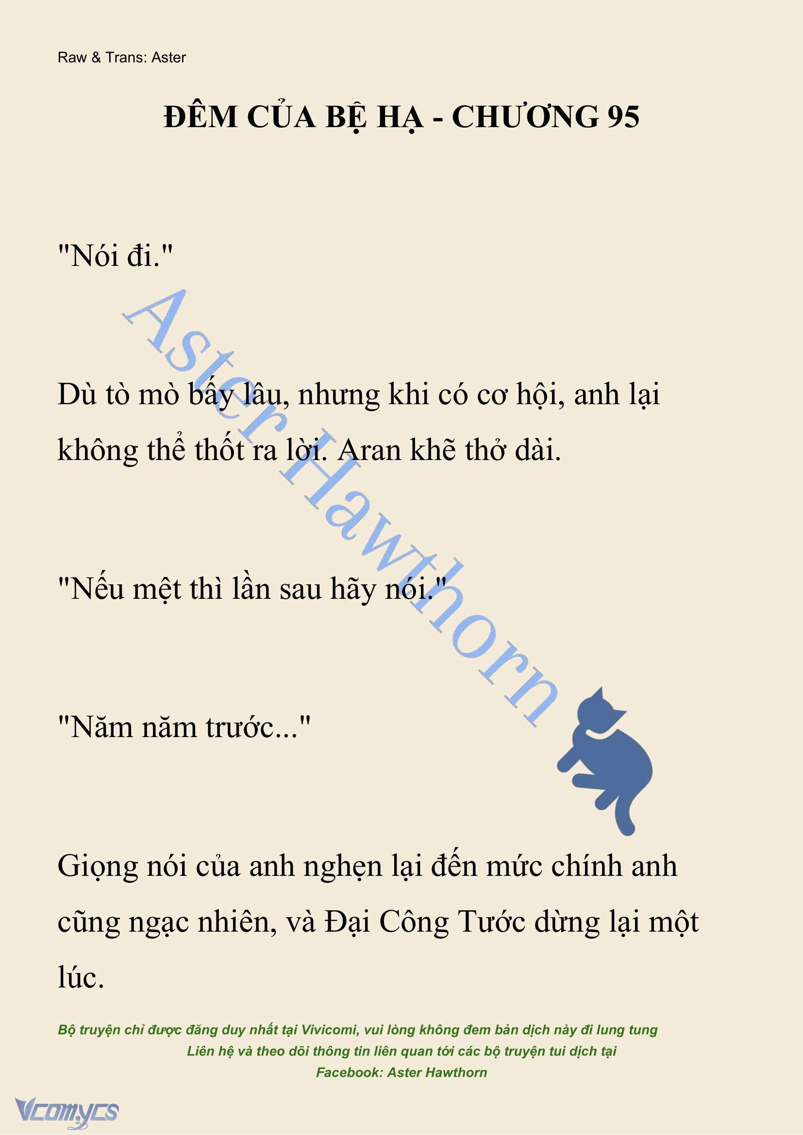 [NOVEL] Đêm Của Bệ Hạ Chap 95 - Trang 2
