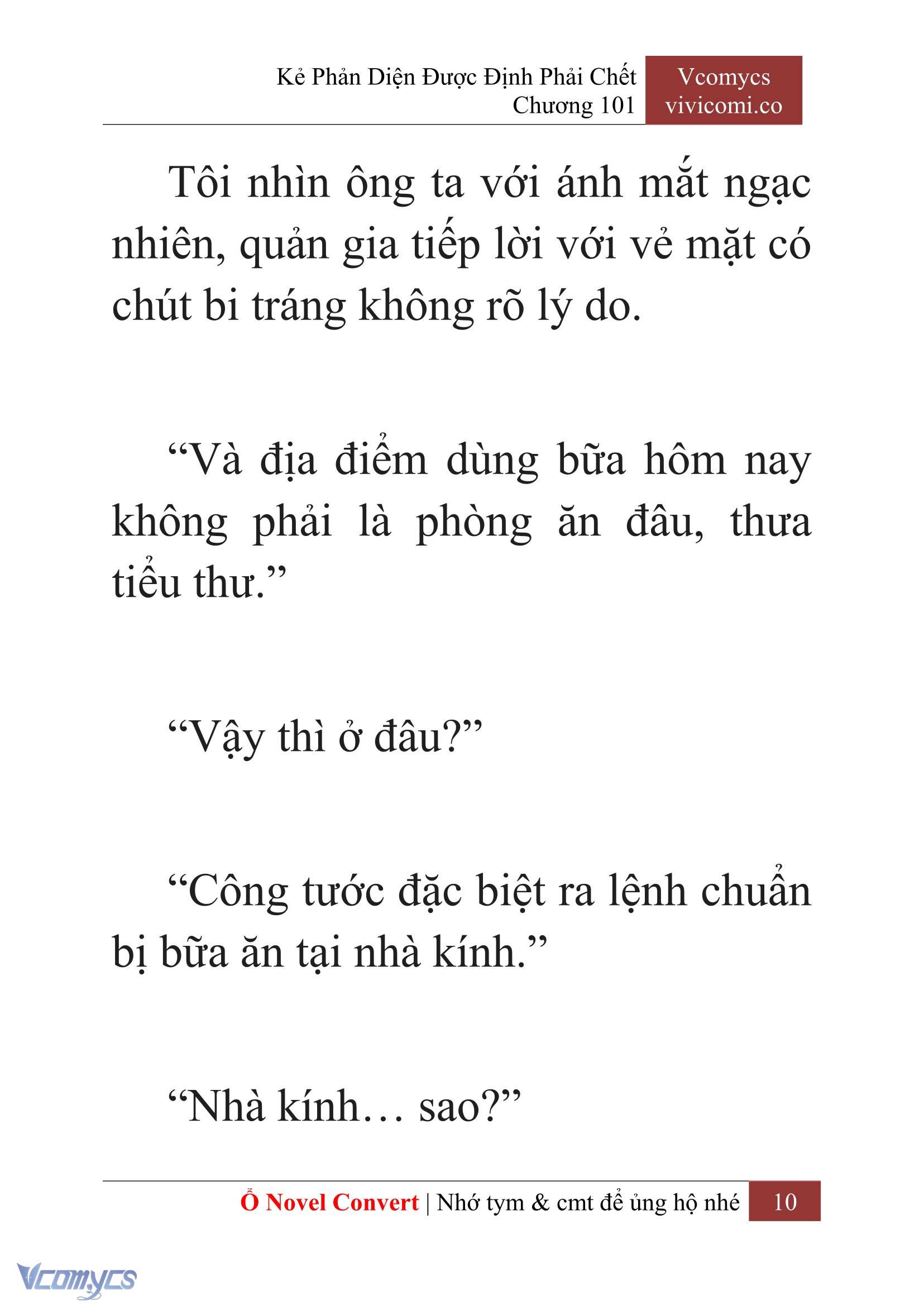 [Novel] Kẻ Phản Diện Được Định Phải Chết Chap 101 - Next Chap 102
