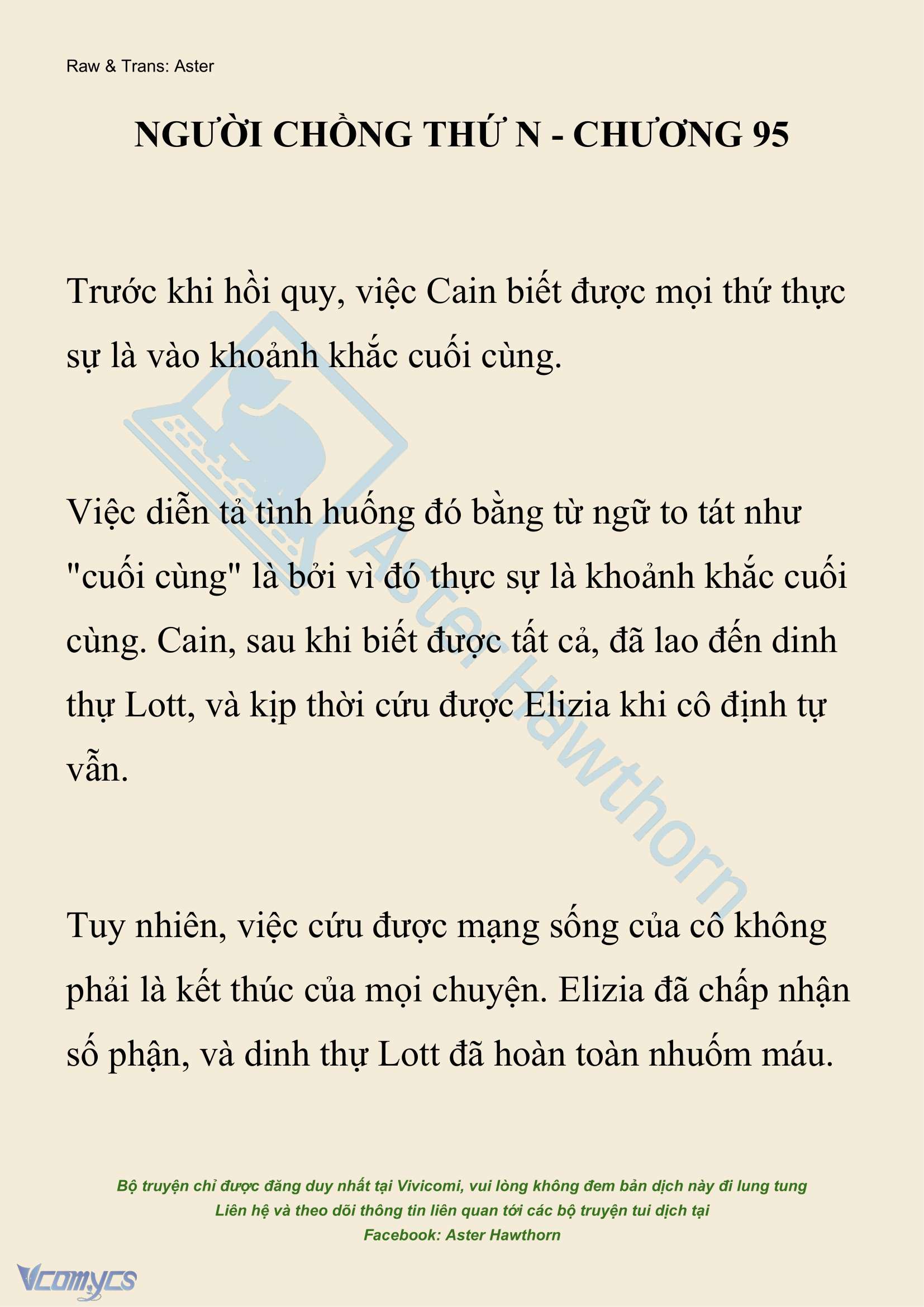 [NOVEL] Người Chồng Thứ N Chap 95 - Trang 2