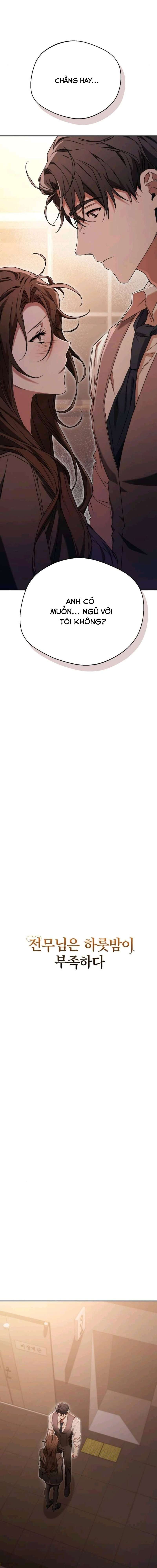 〖18+〗- Một Đêm Là Không Đủ Với Giám Đốc Chap 5 - Trang 2