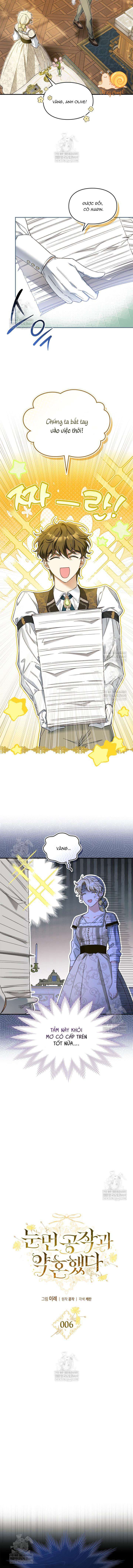 Tôi Đã Đính Hôn Với Vị Công Tước Mù Chap 6 - Trang 2