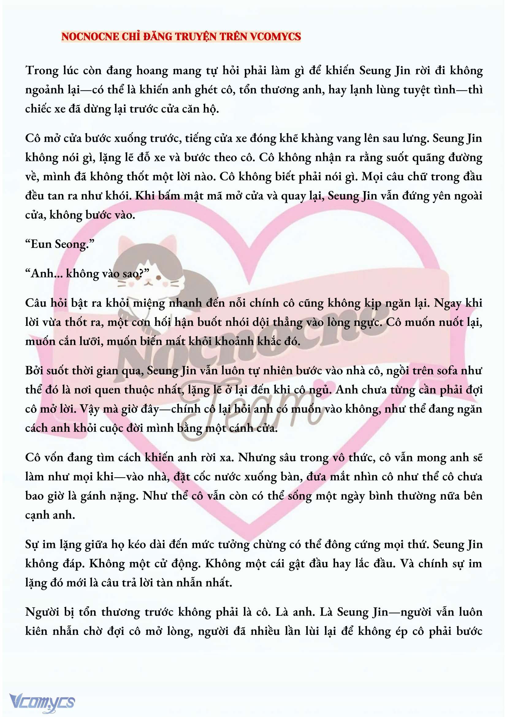 [FULL] [NOVEL] CHÚNG TA KẾT THÚC VÀO MÙA THU Chap 47 - Trang 2