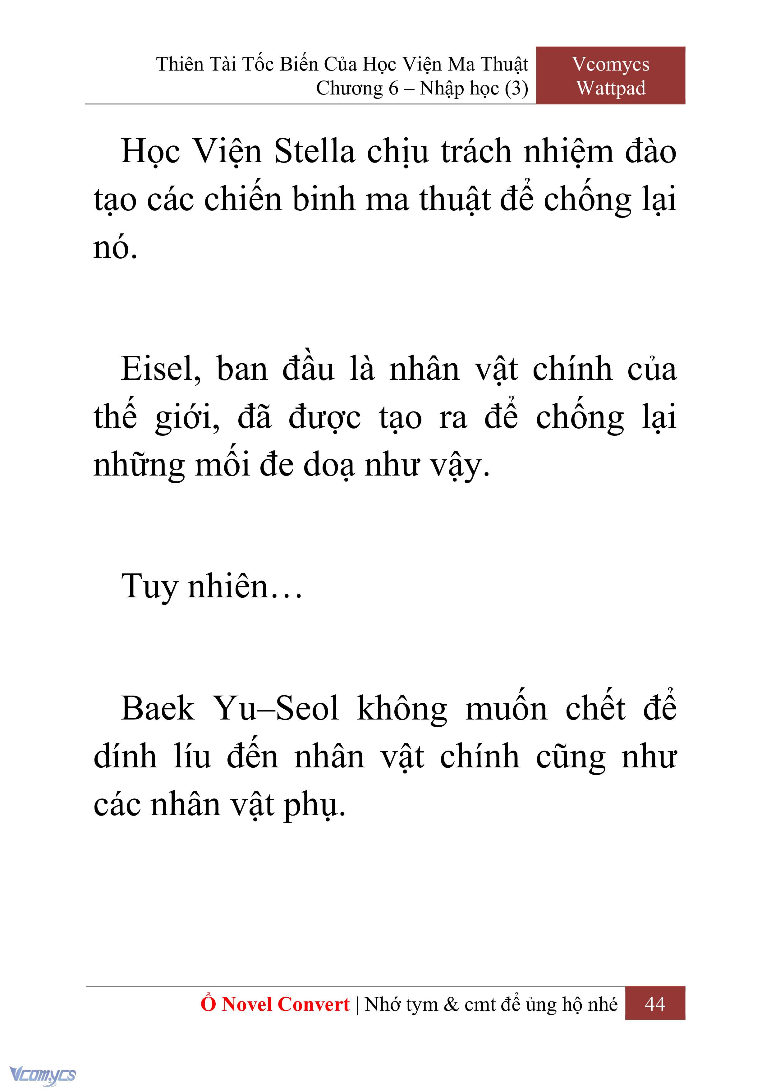 [Novel] Thiên Tài Tốc Biến Của Học Viện Ma Thuật Chap 6 - Trang 2