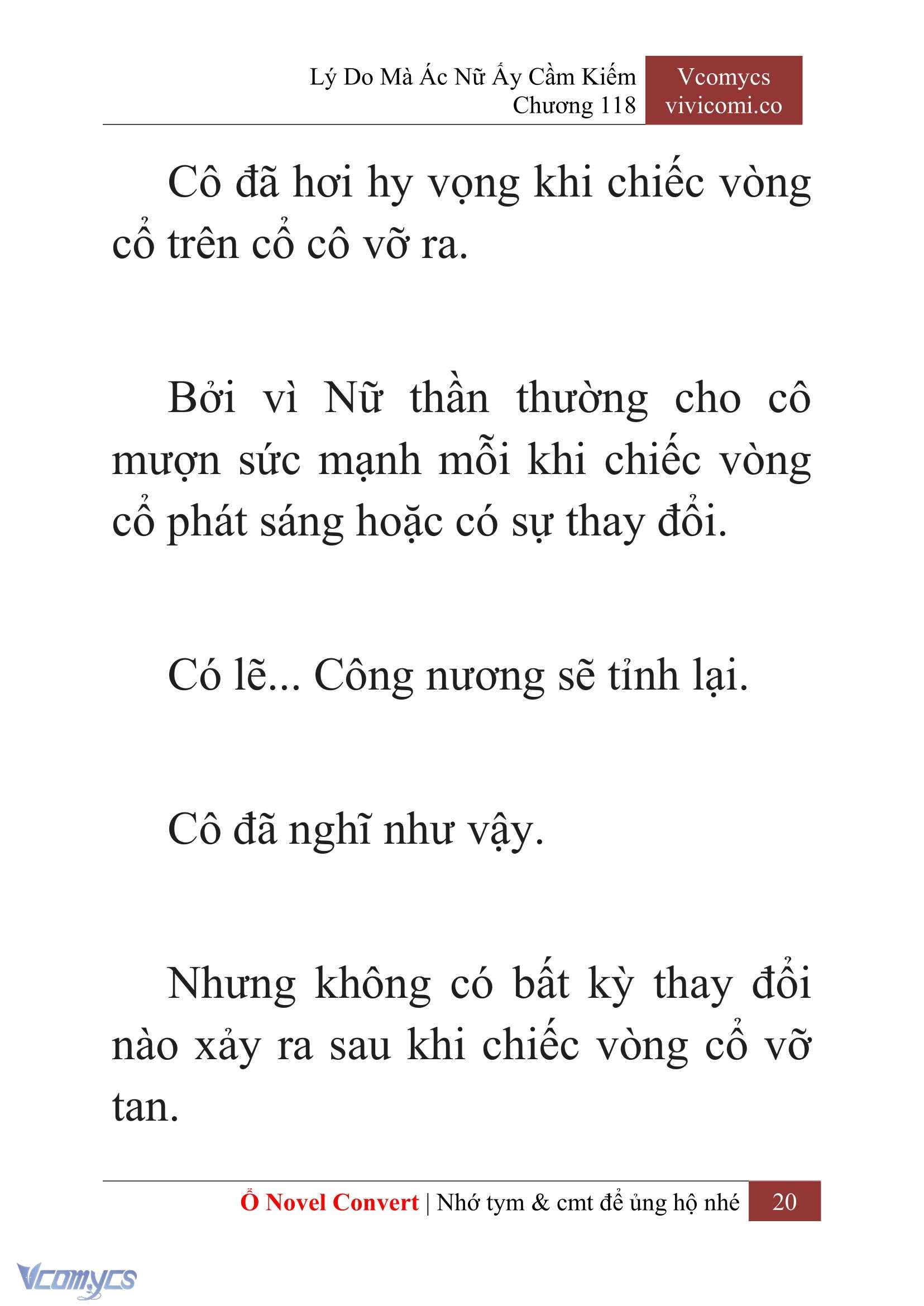 [Novel] Lý Do Mà Ác Nữ Ấy Cầm Kiếm Chap 118 - Trang 2