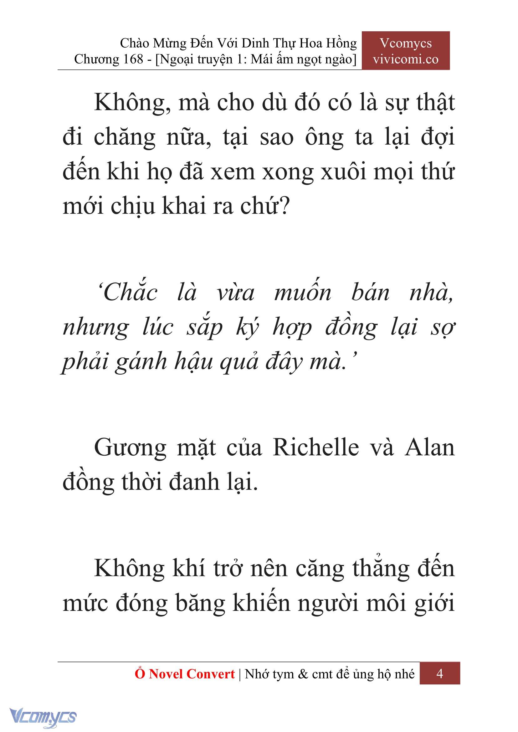 [Novel] Chào Mừng Đến Với Dinh Thự Hoa Hồng Chap 168 - Trang 2
