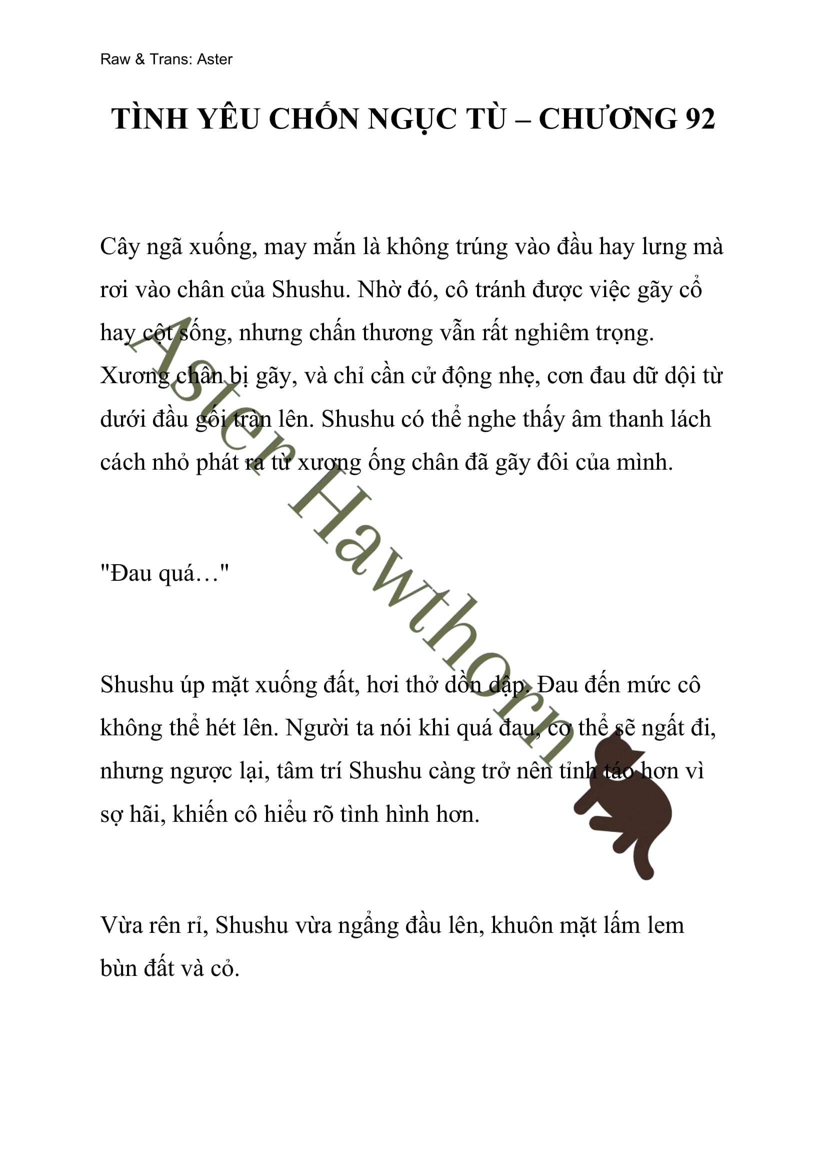 [NOVEL] Tình Yêu Chốn Ngục Tù Chap 92 - Trang 2