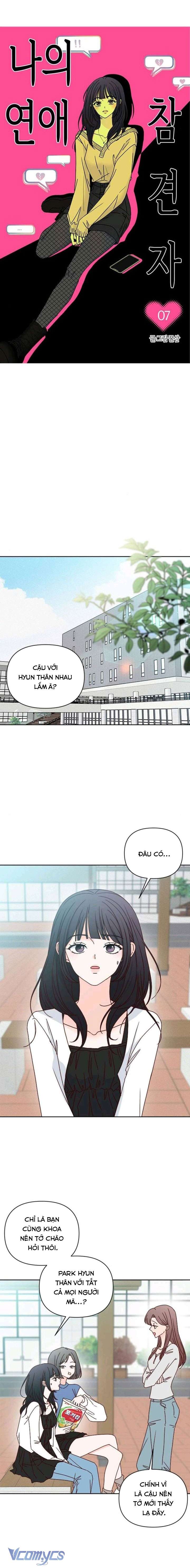 Quân Sư Tình Yêu Của Tôi Chap 7 - Trang 2