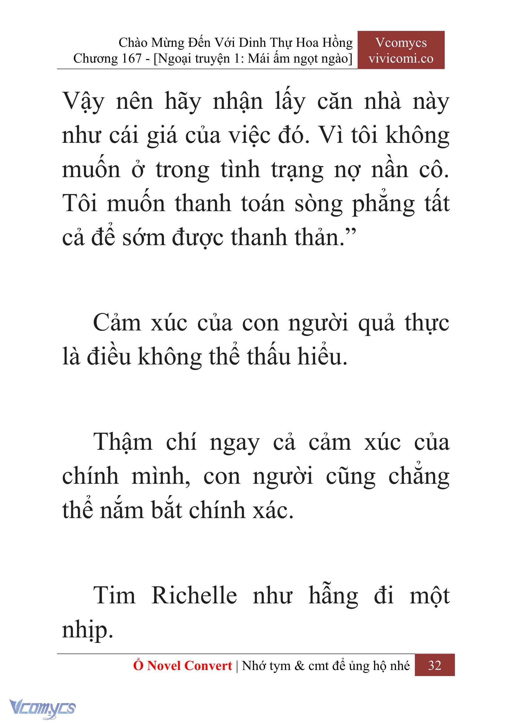 [Novel] Chào Mừng Đến Với Dinh Thự Hoa Hồng Chap 167 - Trang 2