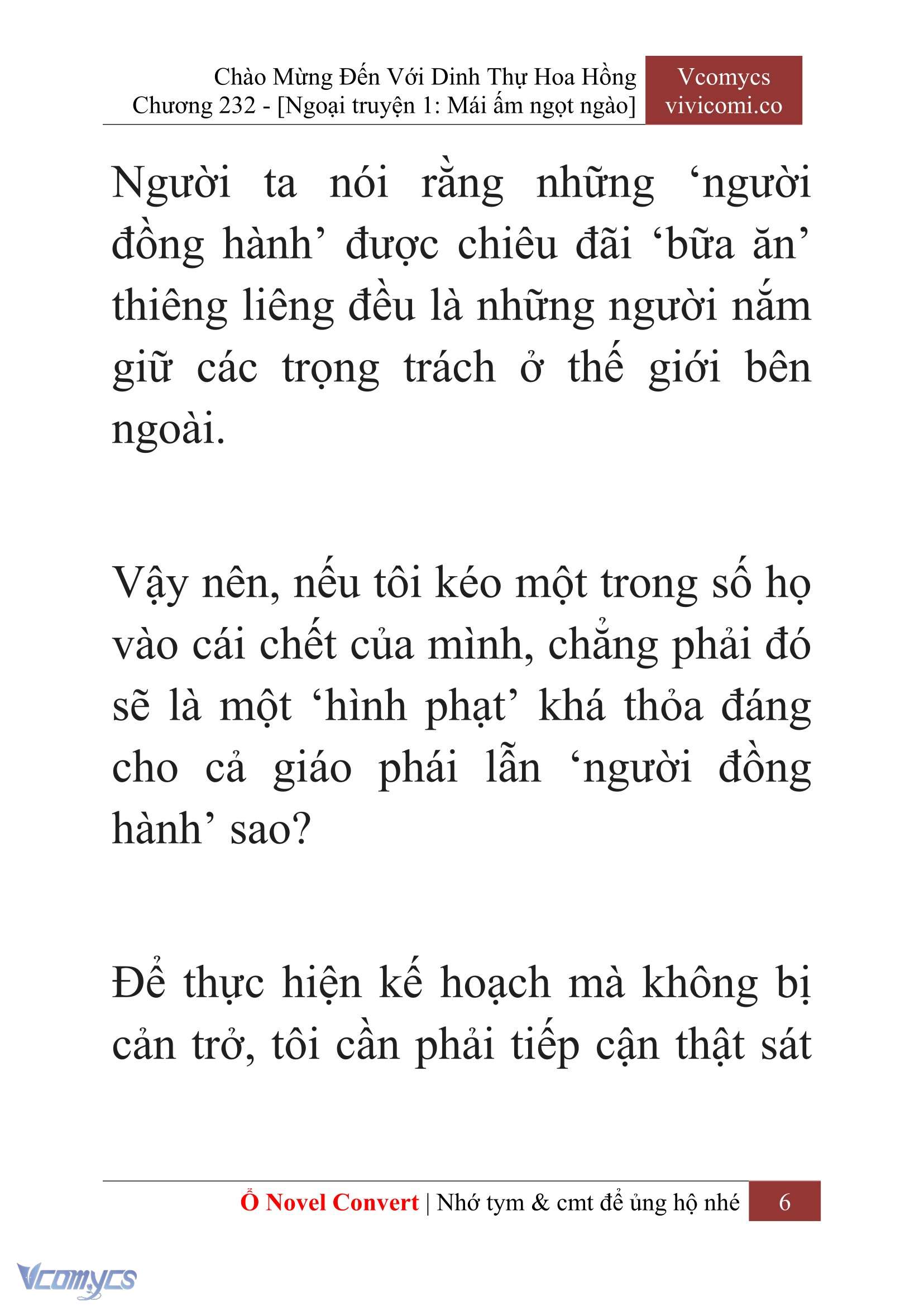 [Novel] Chào Mừng Đến Với Dinh Thự Hoa Hồng Chap 232 - Trang 2