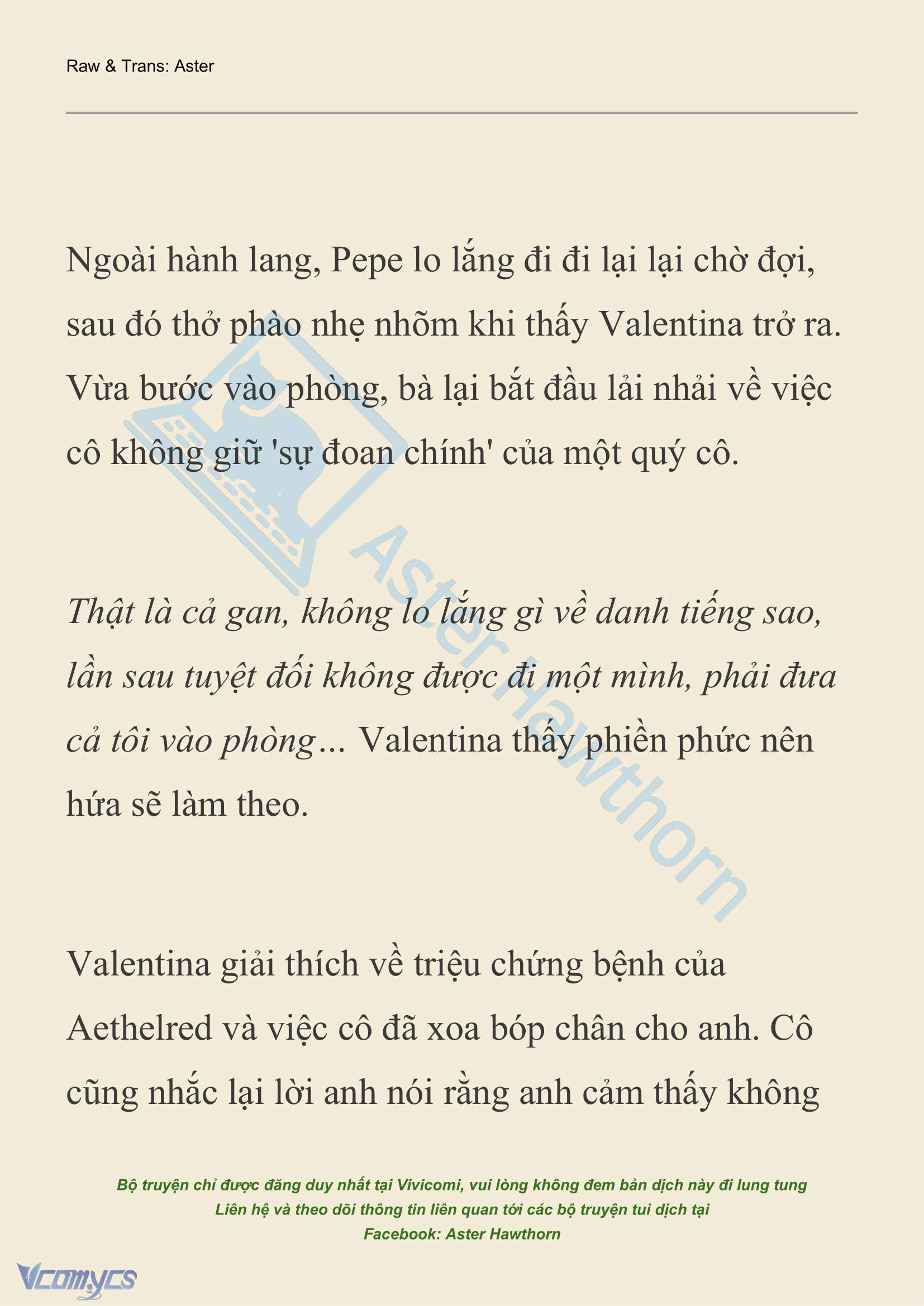 [NOVEL] Thiên Đường Của Valentina Chap 117 - Trang 2