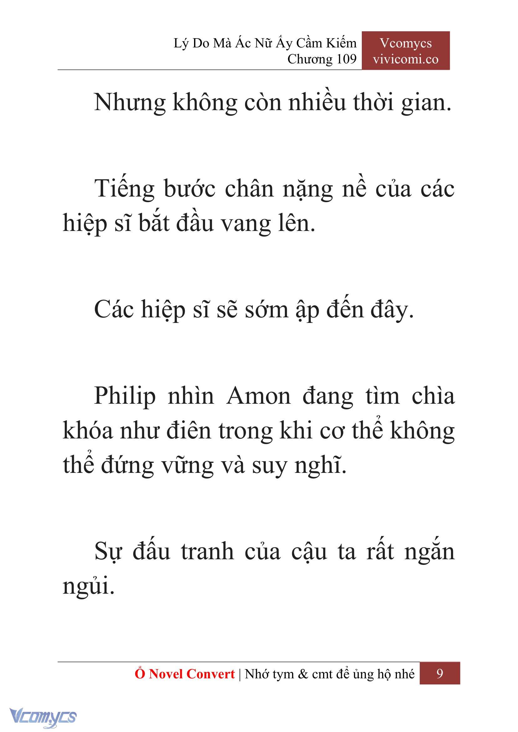 [Novel] Lý Do Mà Ác Nữ Ấy Cầm Kiếm Chap 109 - Trang 2