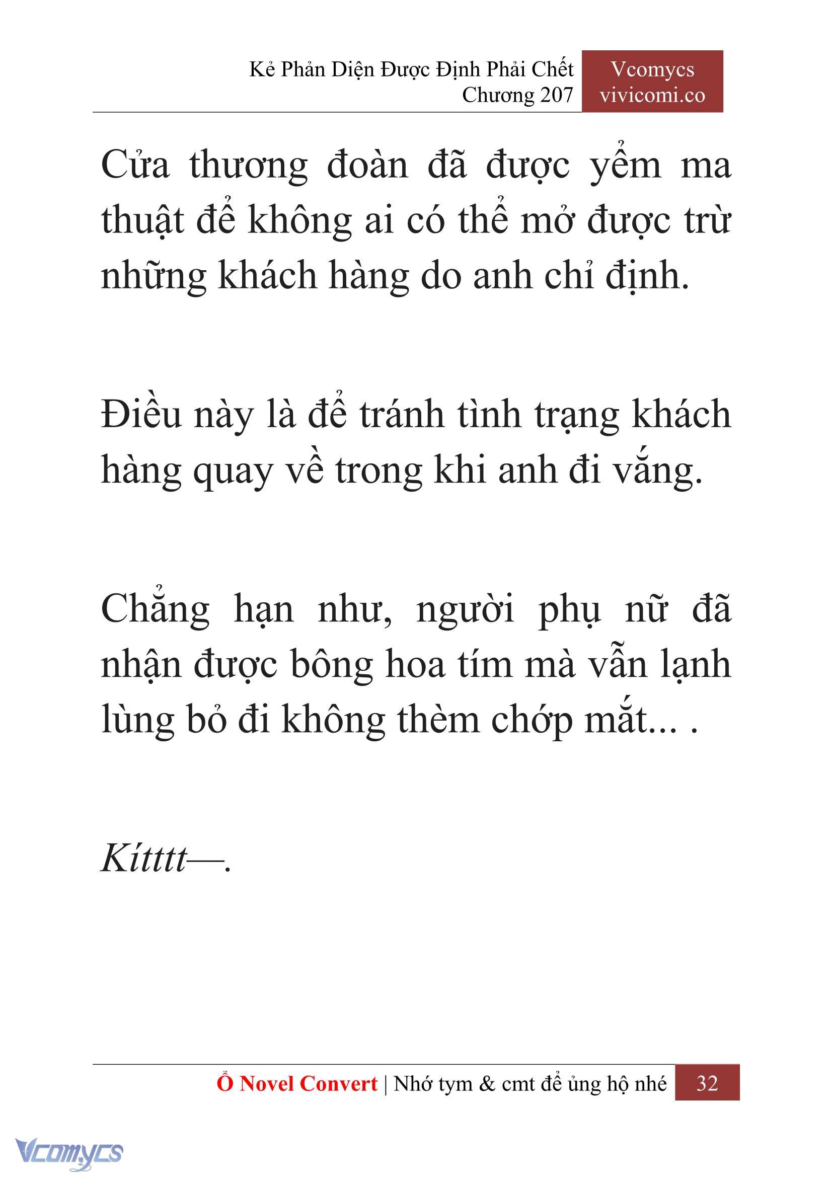 [Novel] Kẻ Phản Diện Được Định Phải Chết Chap 207 - Trang 2