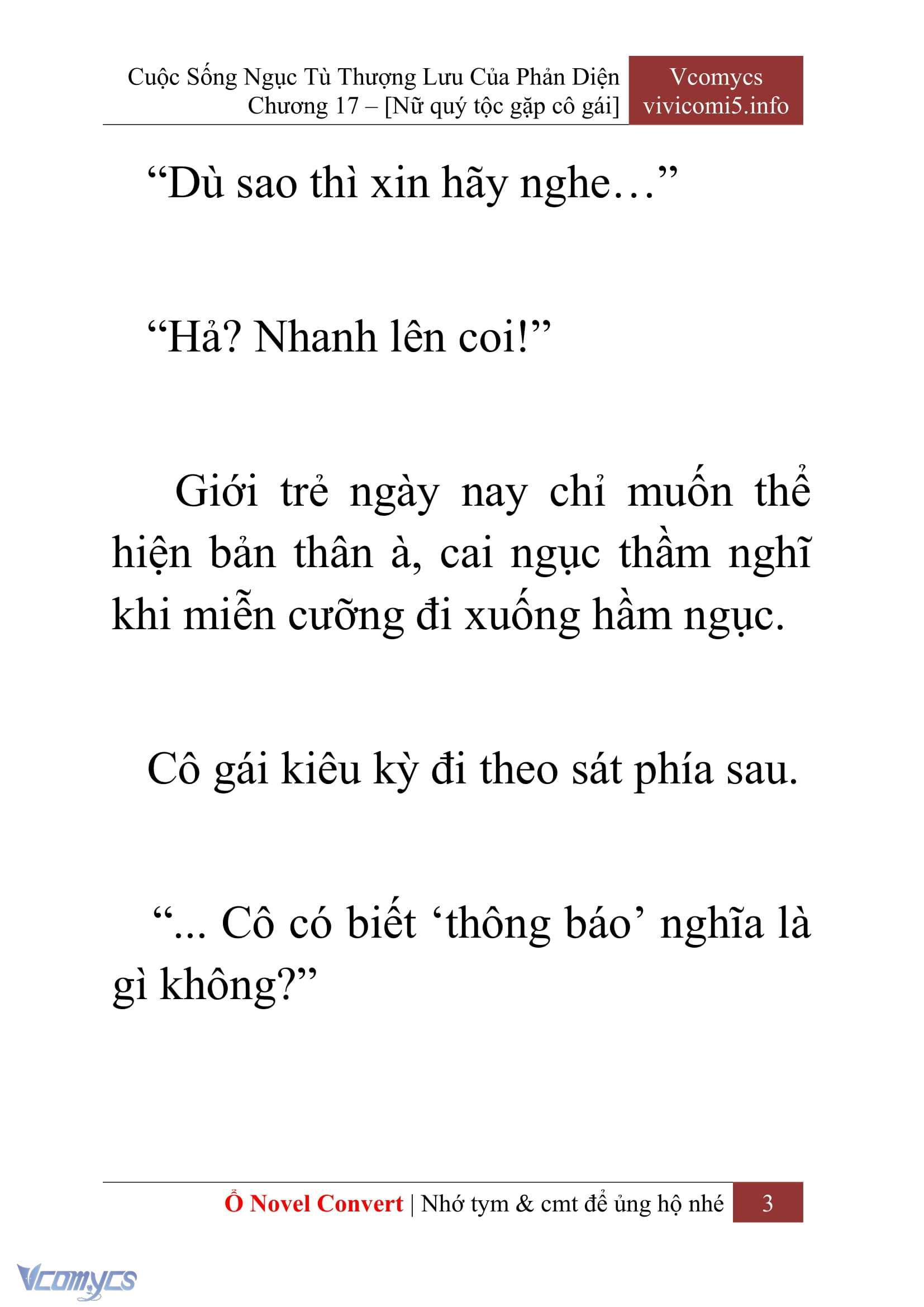 [Novel] Cuộc Sống Ngục Tù Thượng Lưu Của Nhân Vật Phản Diện Chap 17 - Trang 2